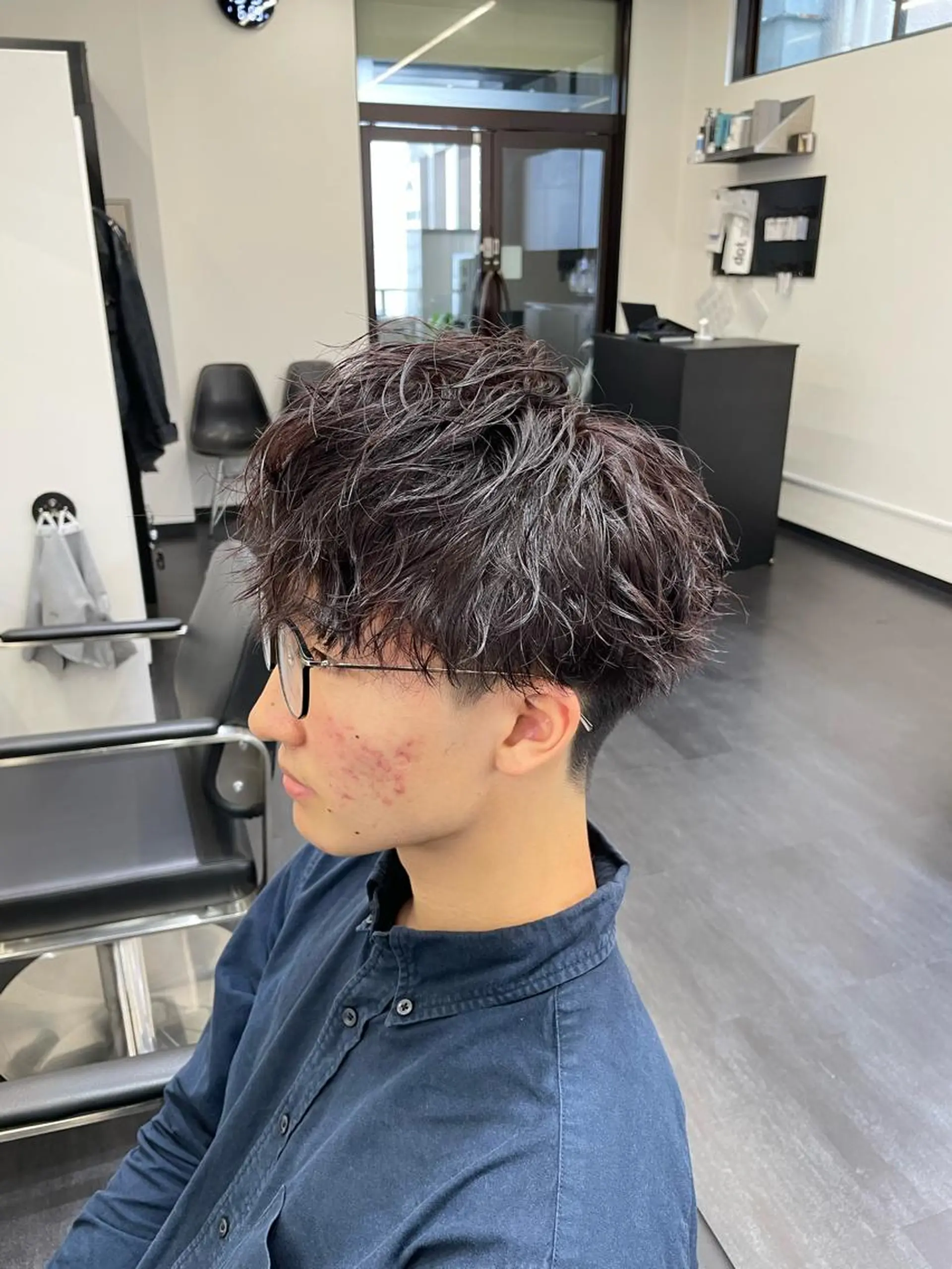 カラー パーマ メンズ カット ヘアカラー パーマ ✨メンズ特化✨鈴木 遼太のヘアスタイル