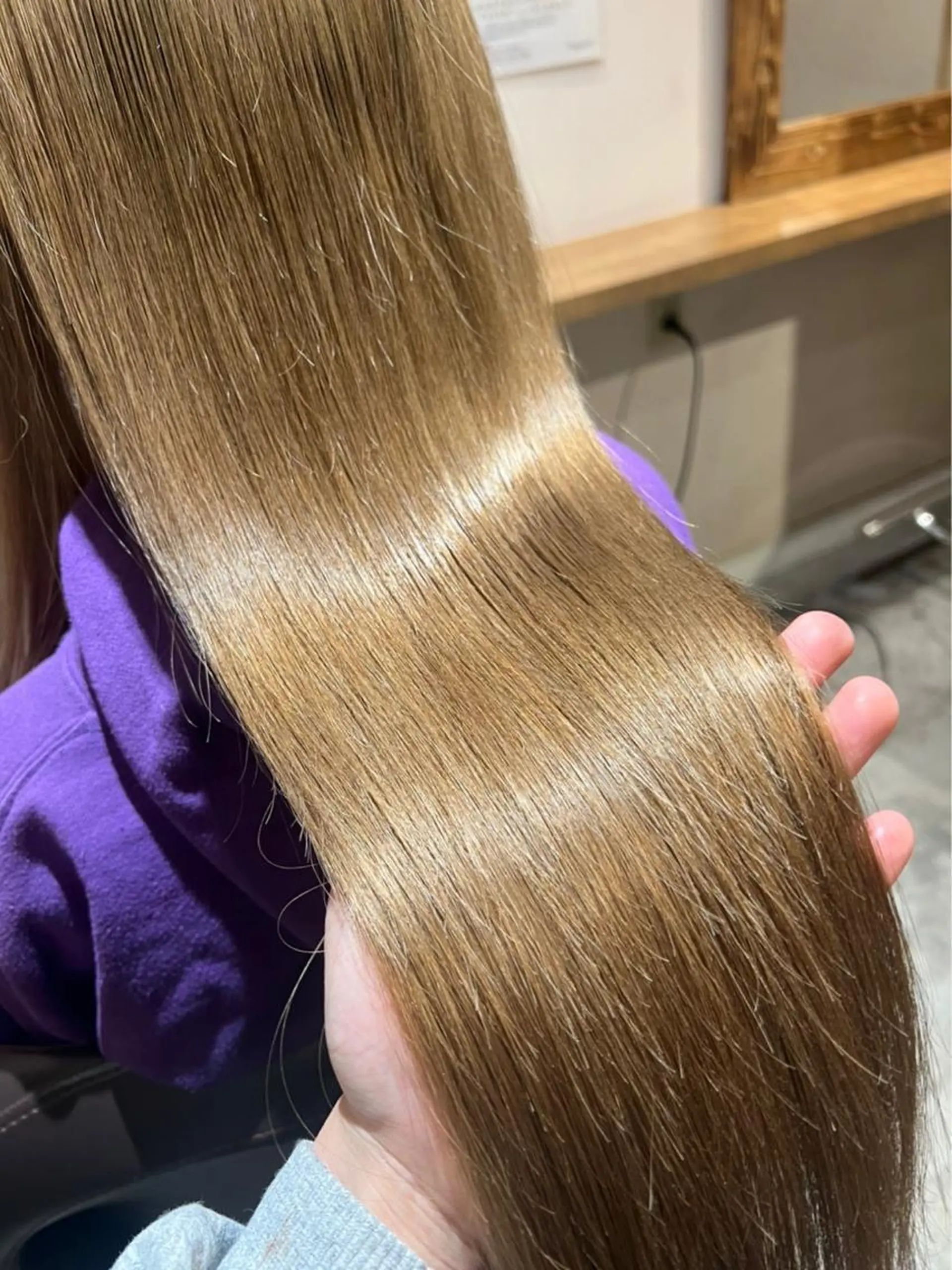 ロング カラー 店長✨髪質改善✖️ 透明感カラー／純大のヘアスタイル