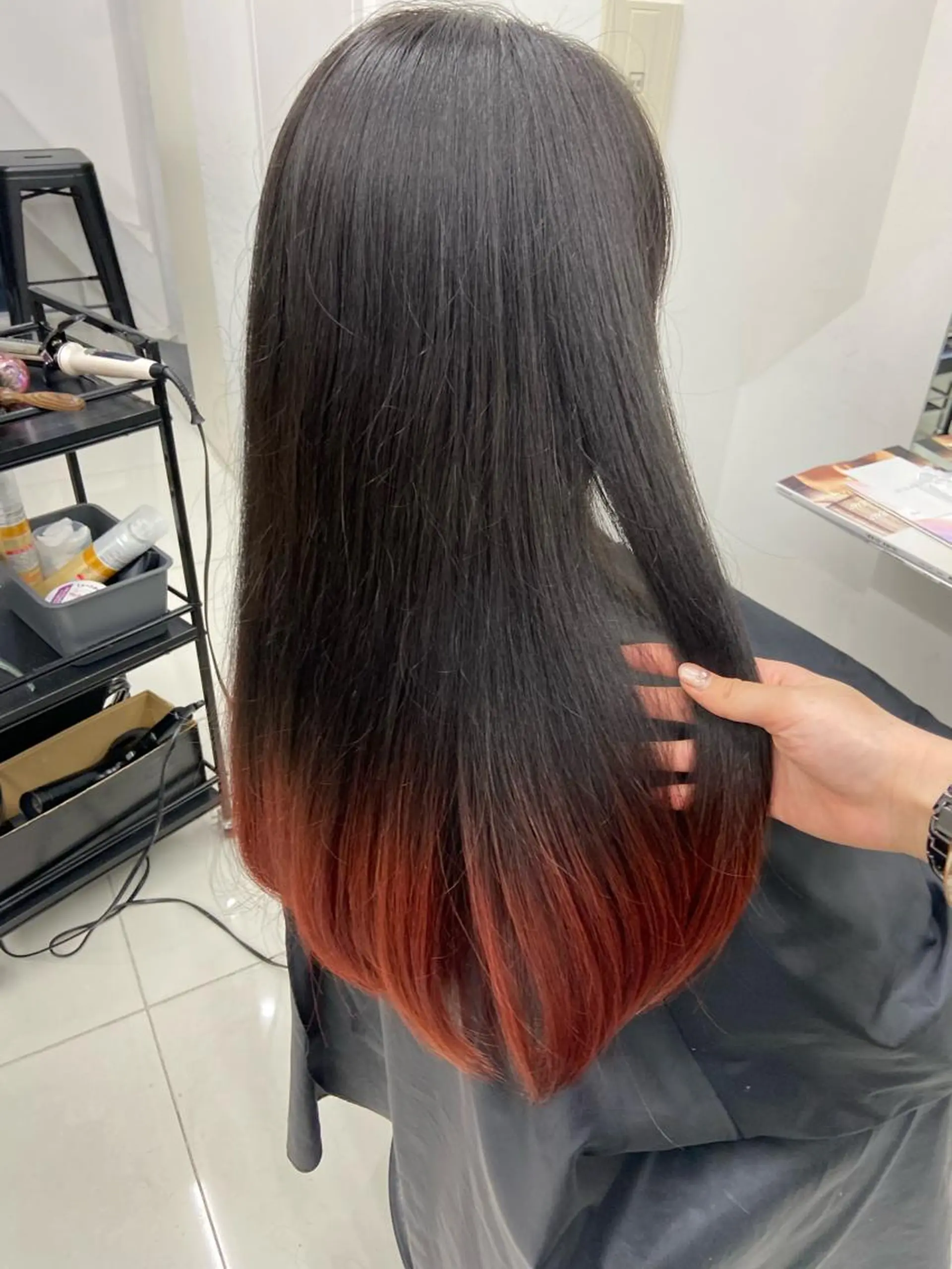 ロング 韓国レイヤー/ヘア カラー🎀ayamiのヘアスタイル