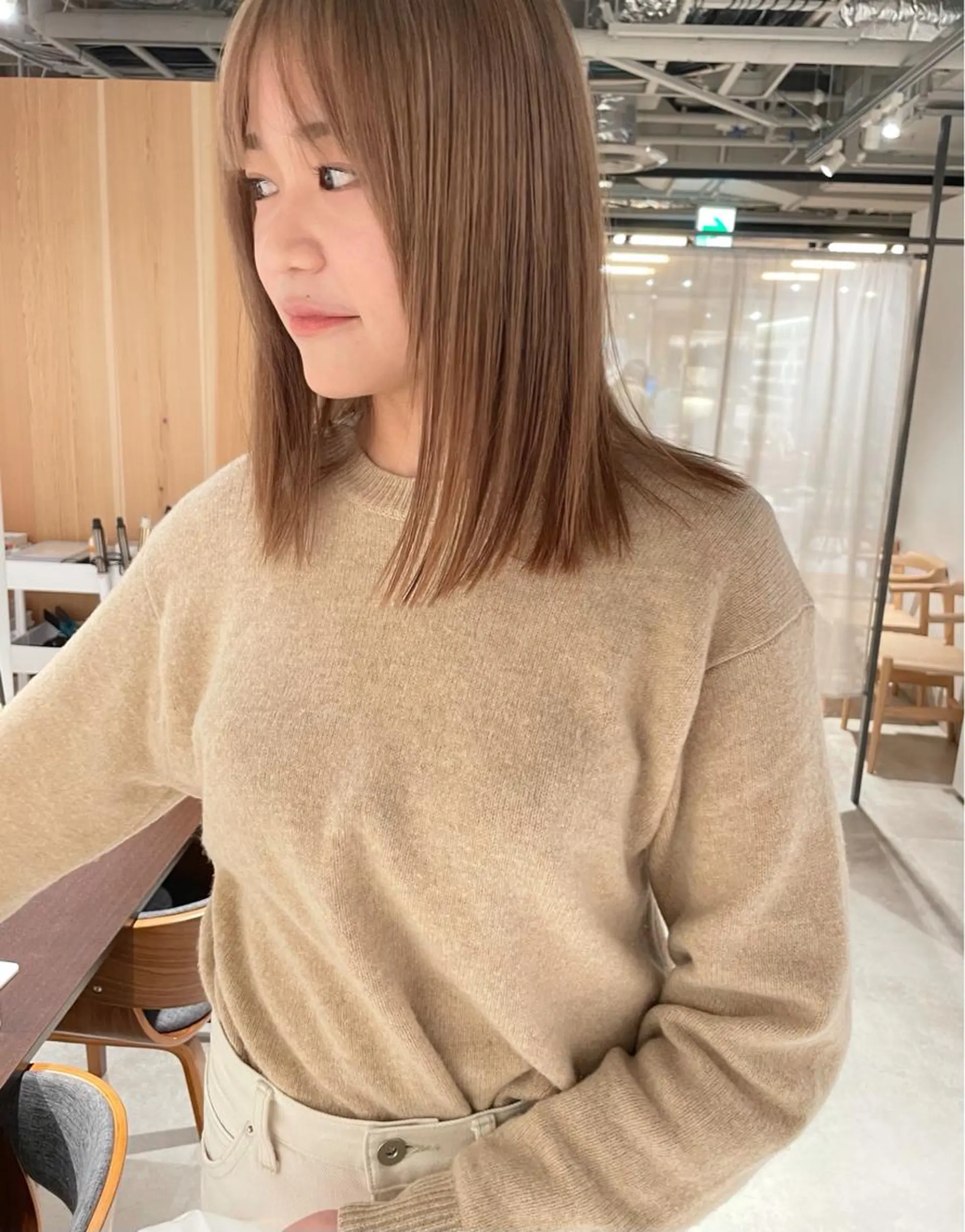 ミディアム カット ヘアカラー トリートメント ヘアセット センスをお届けします 大谷将生infpのヘアスタイル