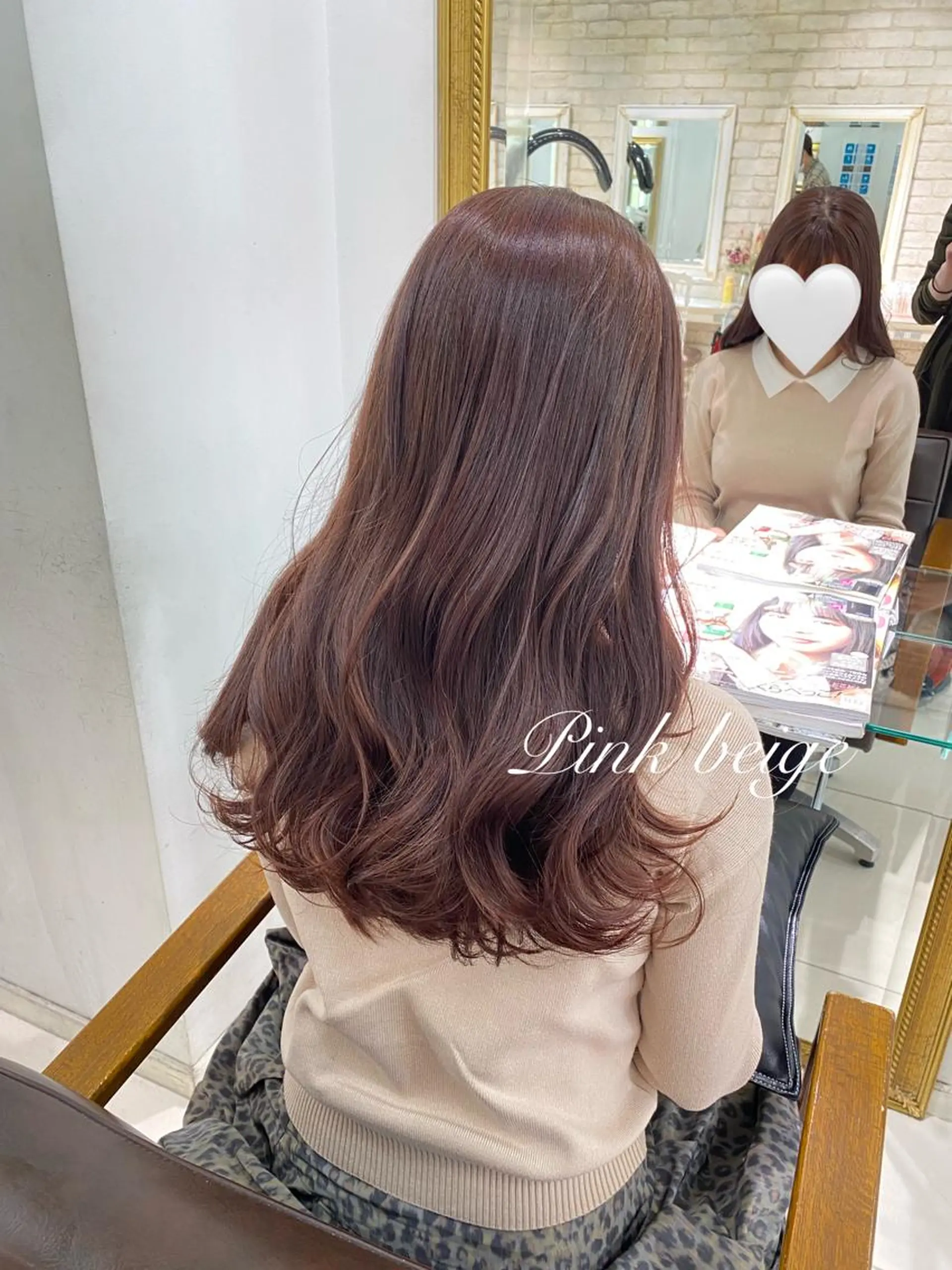 ロング カラー ヘアアレンジ 透明感カラー 古山 結季🌙🖤のヘアスタイル