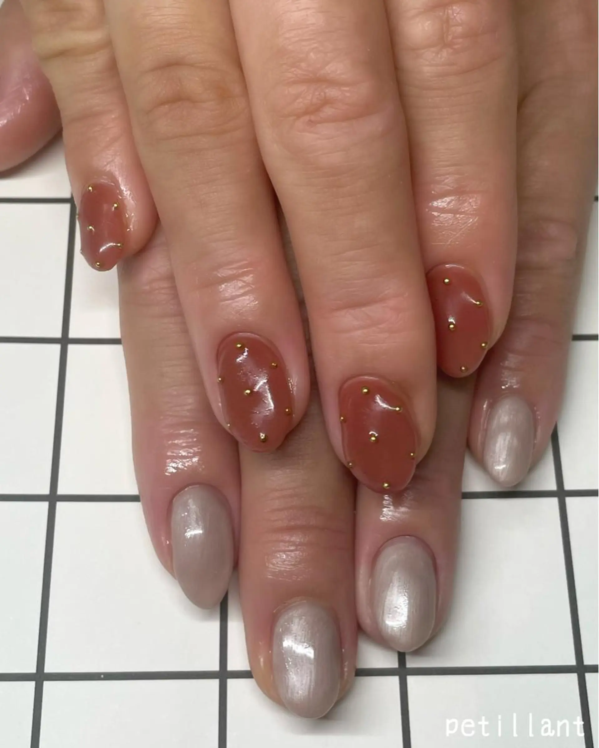 ネイル 持ち込み nail salon petillantのネイルデザイン