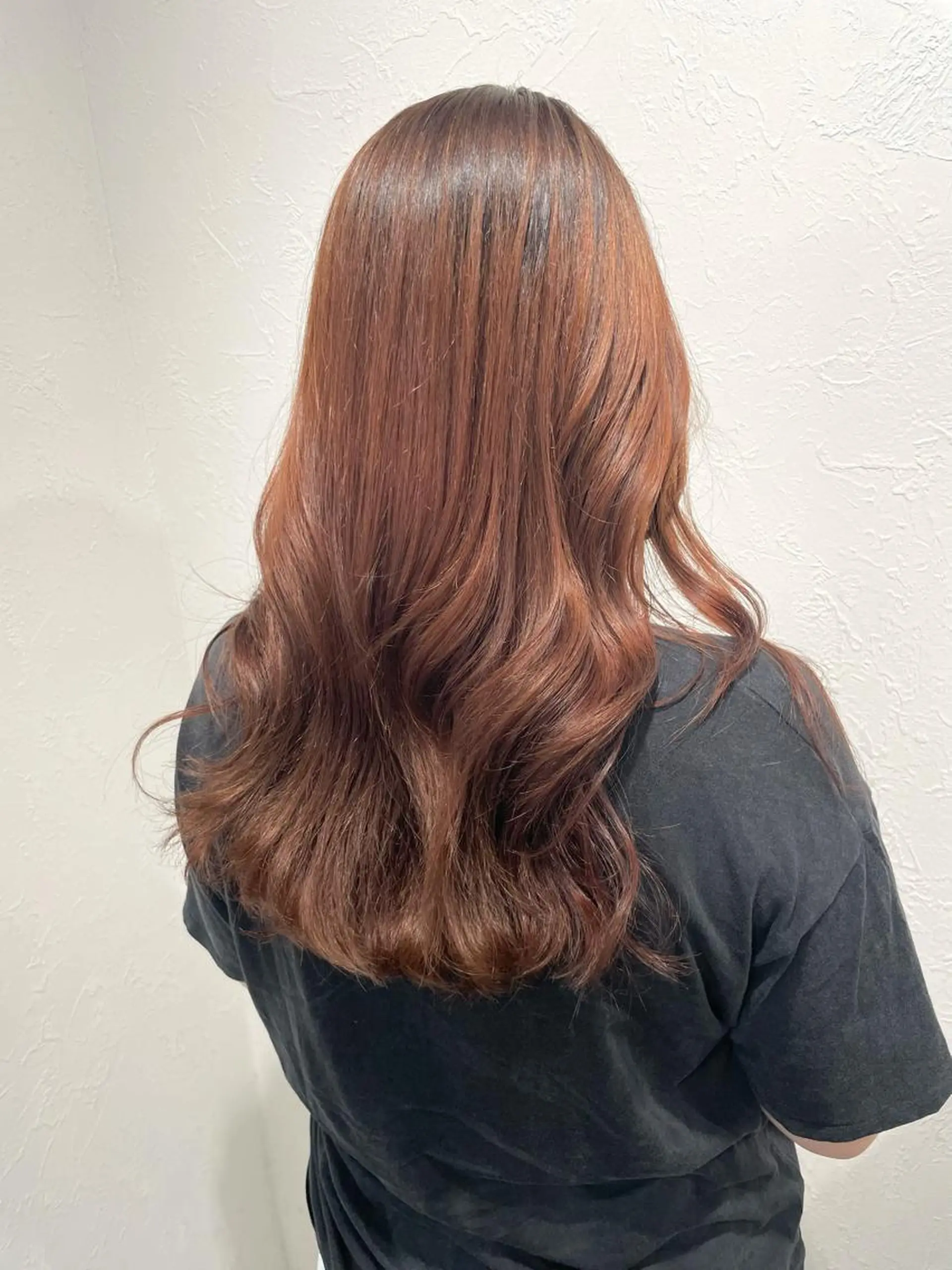 ロング カラー オレンジ 🤍2nd🤍田所 美希のヘアスタイル