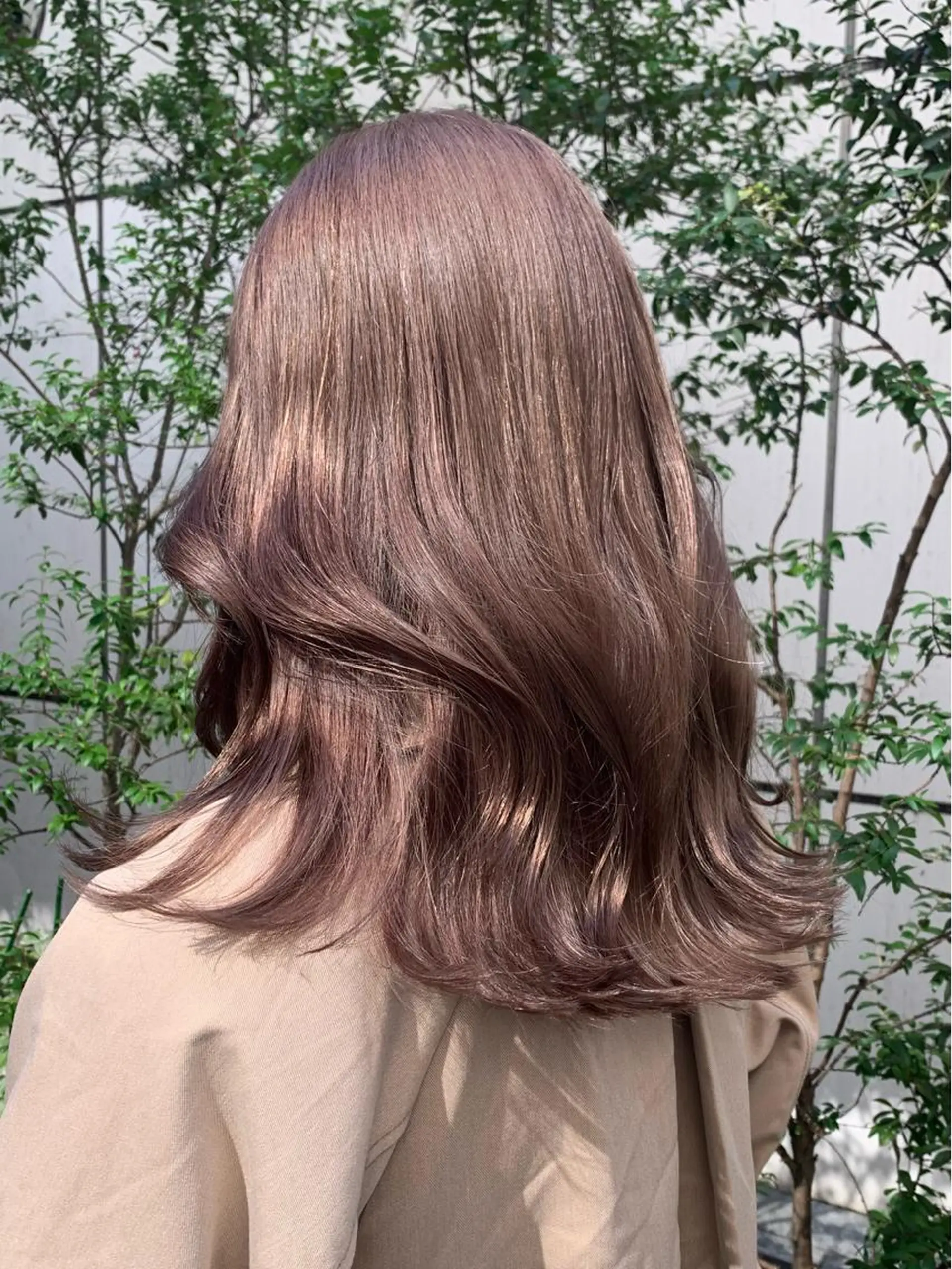 セミロング カラー ヘアカラー トリートメント レイヤーカット/艶髪 ✨💭KIRARIのヘアスタイル