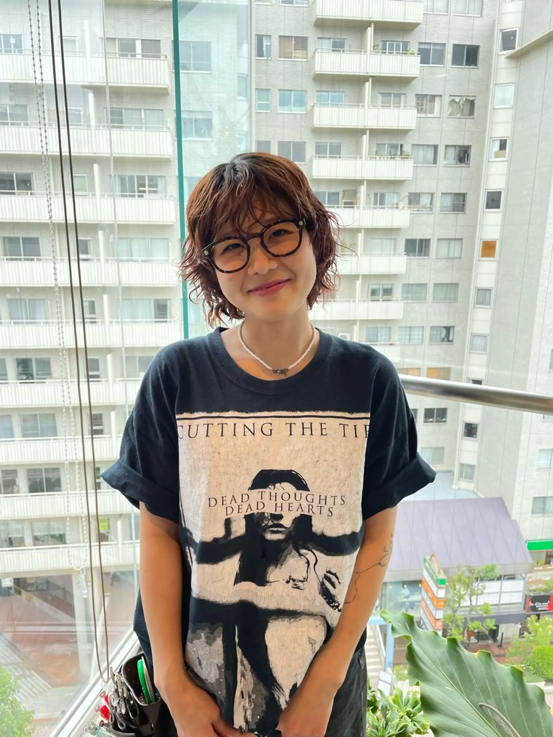 ショート カラー パーマ ショートボブ ボブ ショートヘア カット パーマ トリートメント レイヤー／似合わせ TAKUYAのヘアスタイル