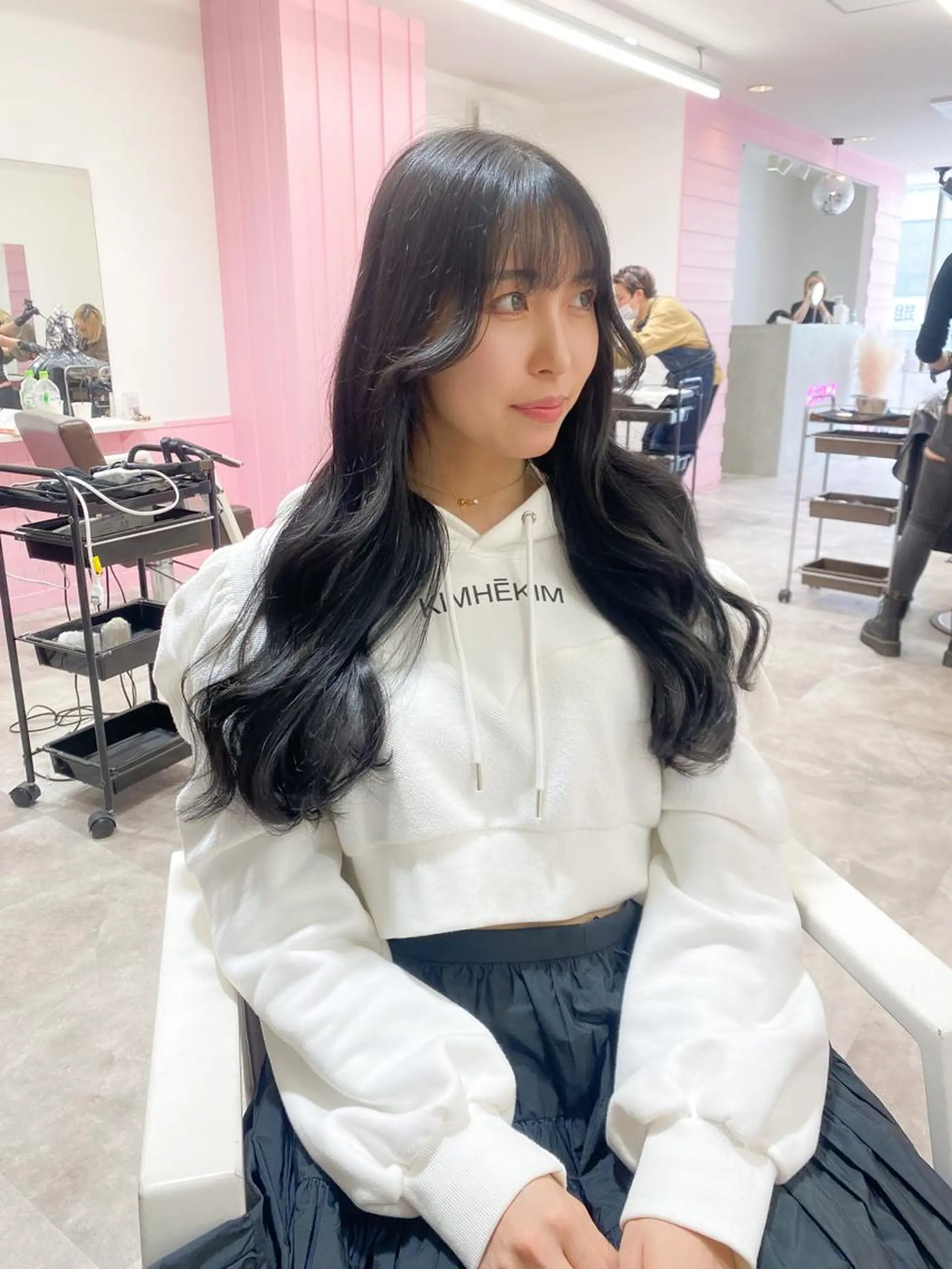 ロング 髪質改善韓国レイヤー SHIORI🦋のヘアスタイル