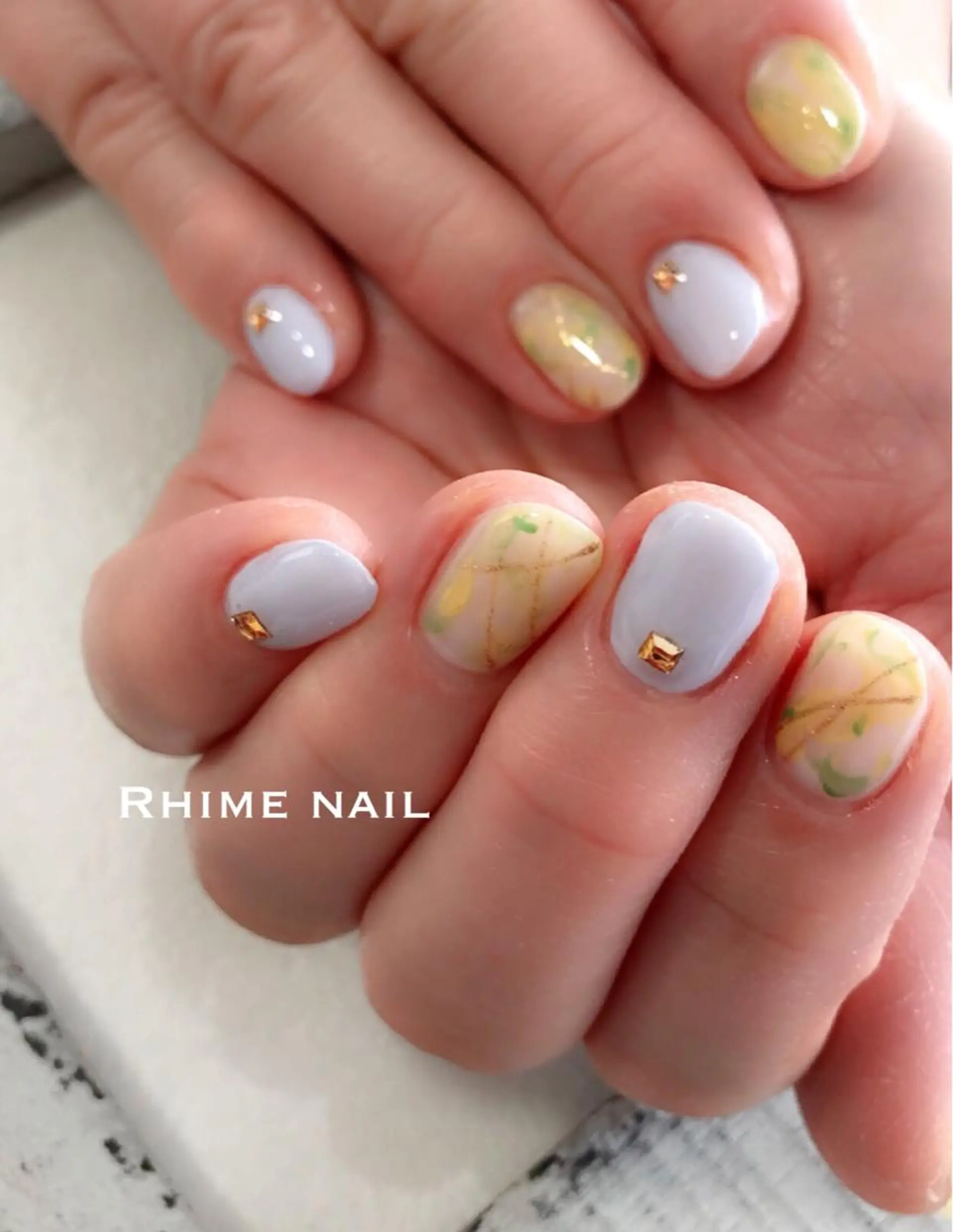 ネイル アートネイル ボルドー 入学式 ジェルネイル 卒業式 Rhime nail ライムネイルのネイルデザイン
