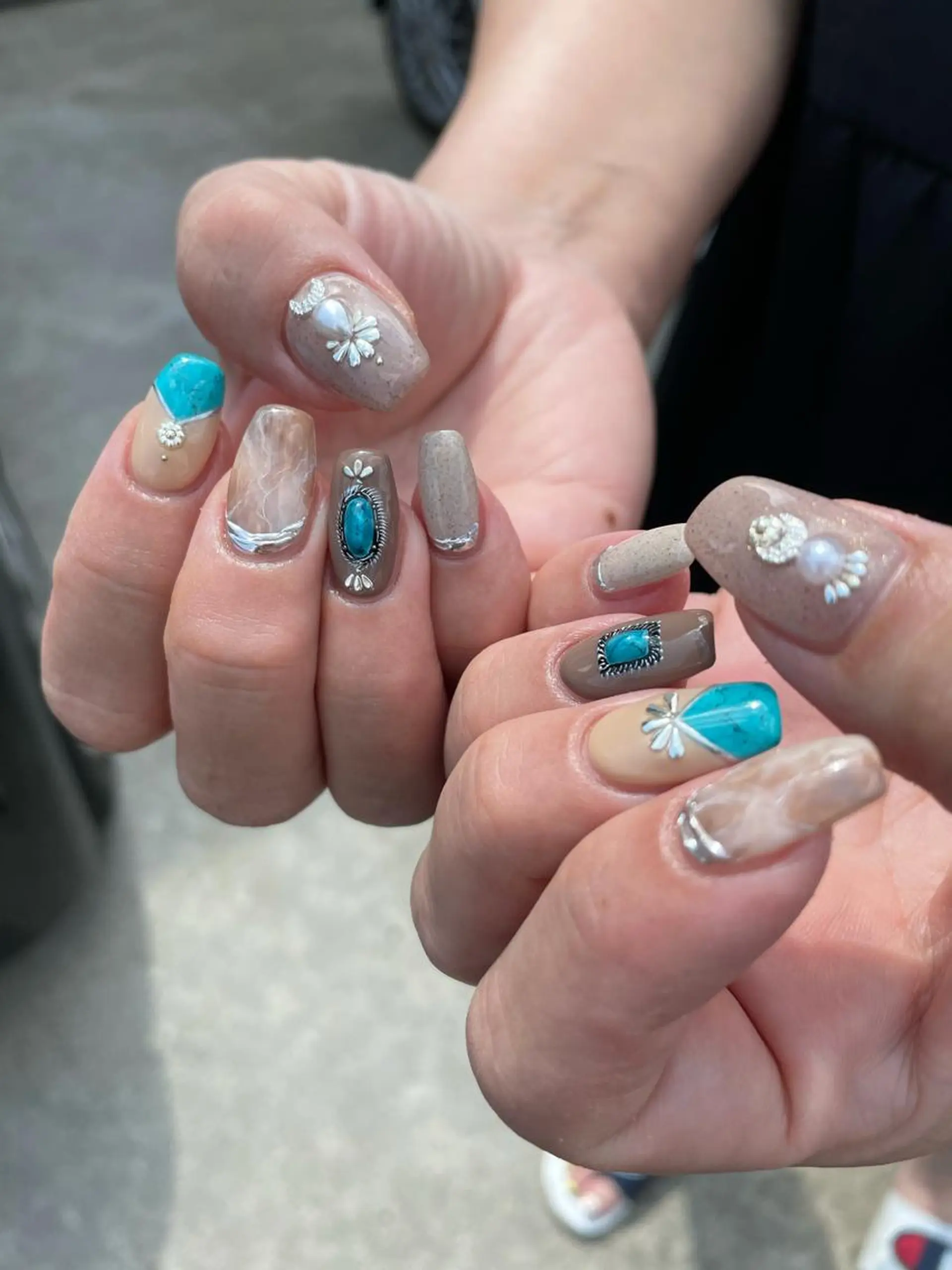 ネイル アートネイル 持ち込み ハンドネイル kipinail 川﨑えりかのネイルデザイン