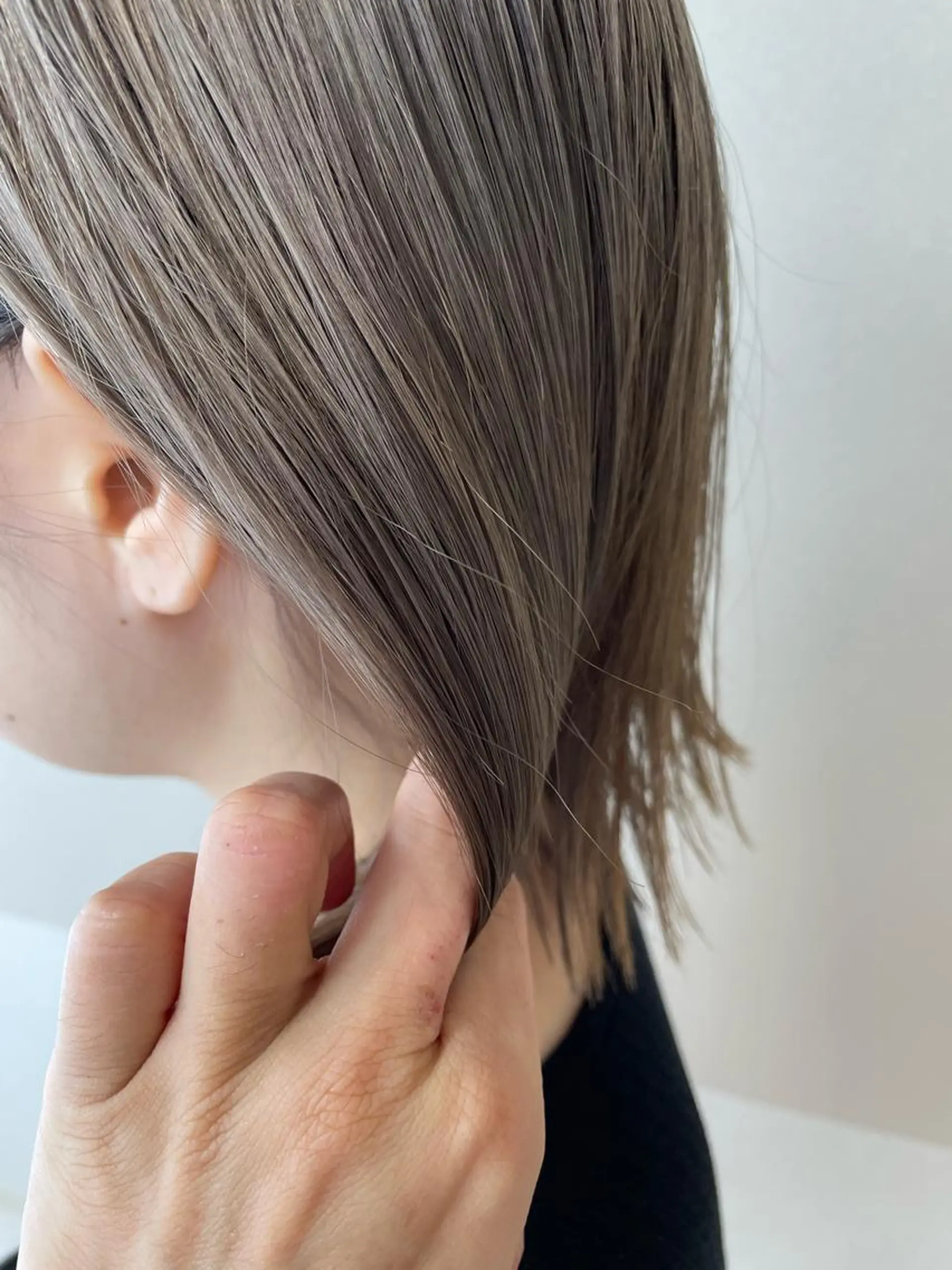 カラー 緒方リエ 時短ショート・ボブのヘアスタイル