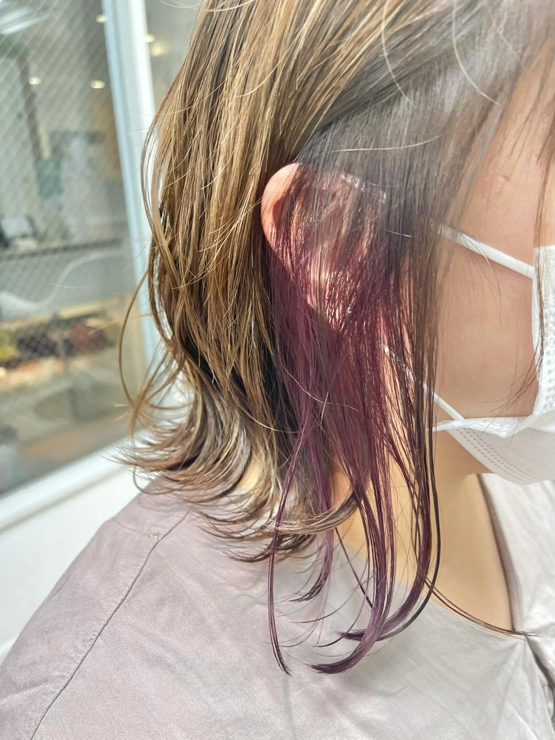 ミディアム 藤原 亜美🤍のヘアスタイル