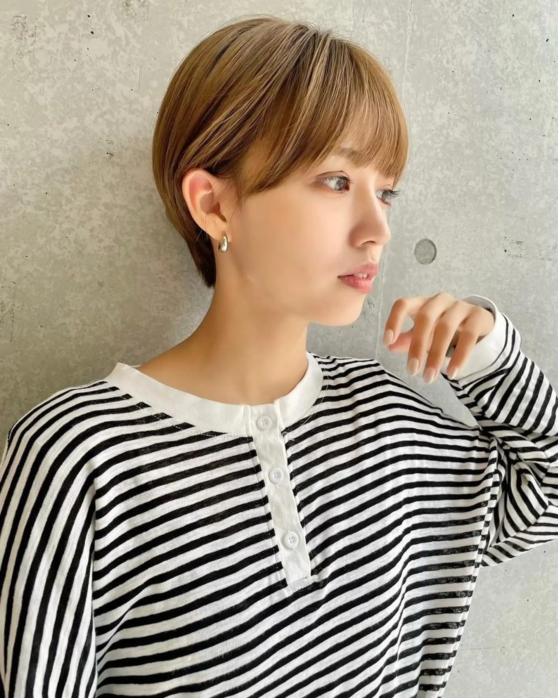ショート ショートヘア ショート✂️ボブ✂️ 💎Ash茗荷谷💎のヘアスタイル