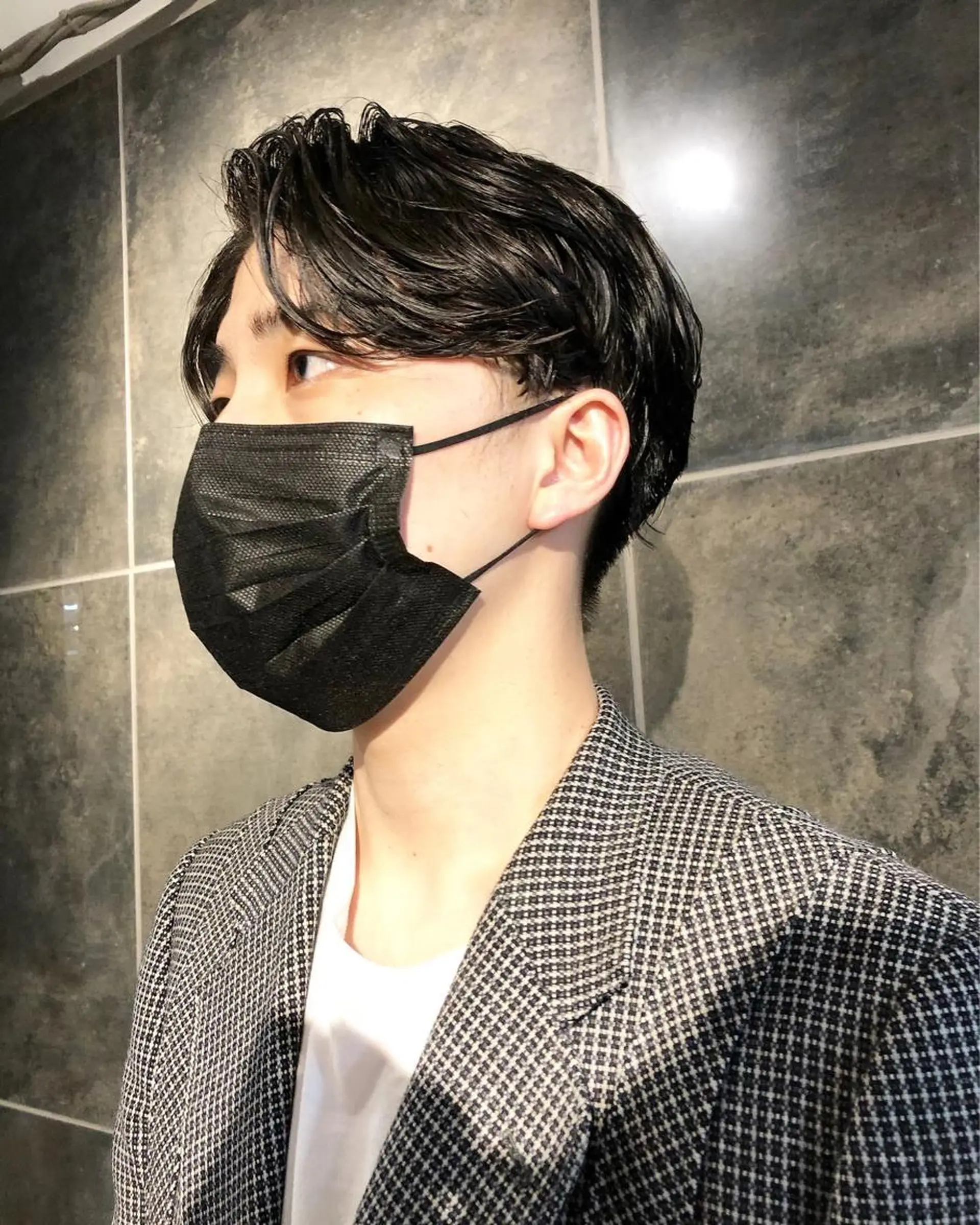 パーマ ヘアアレンジ メンズ カット パーマ トリートメント ヘアセット メンズ特化✂️栗原 侑也のヘアスタイル