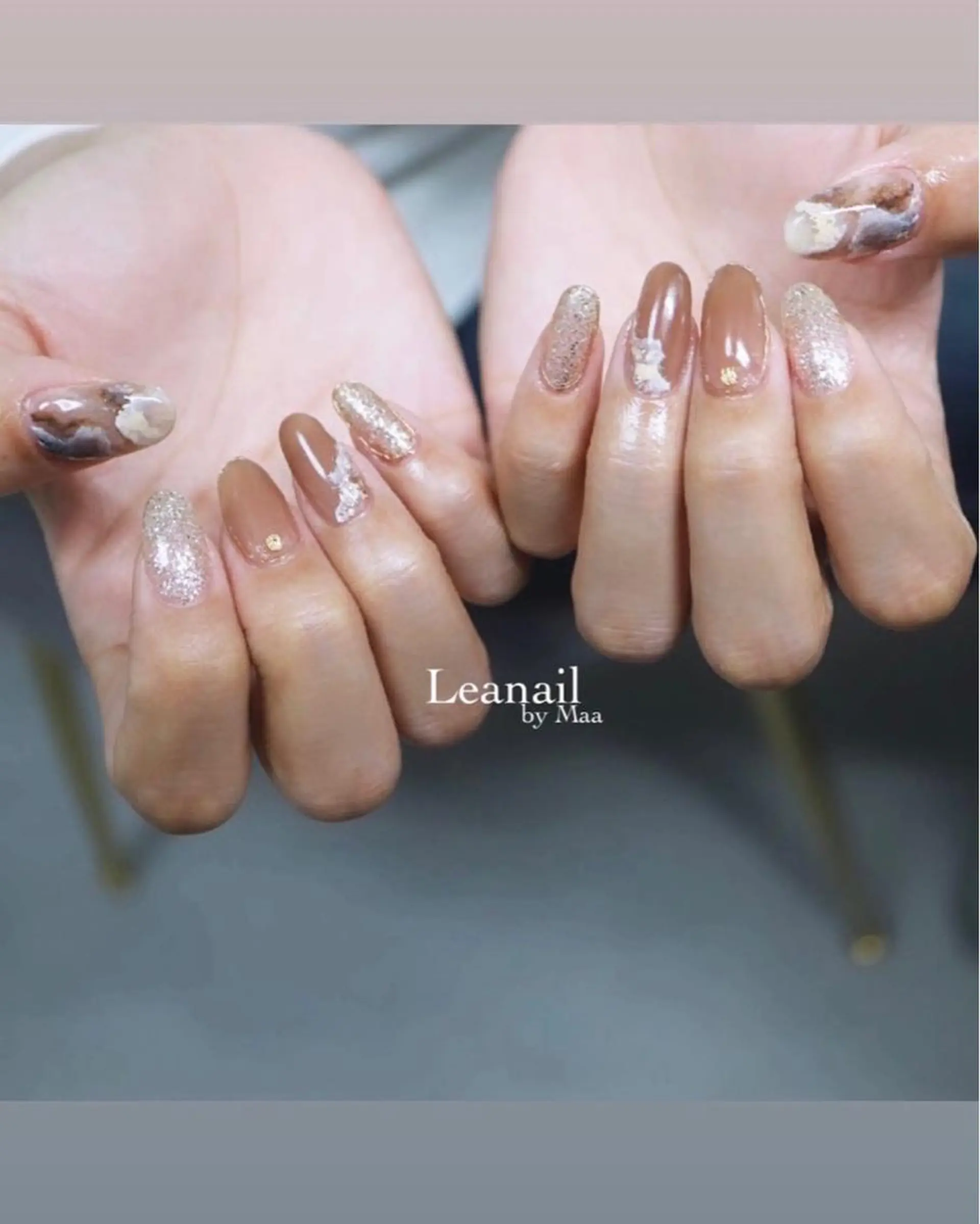 ネイル private_ salon.Leaのネイルデザイン