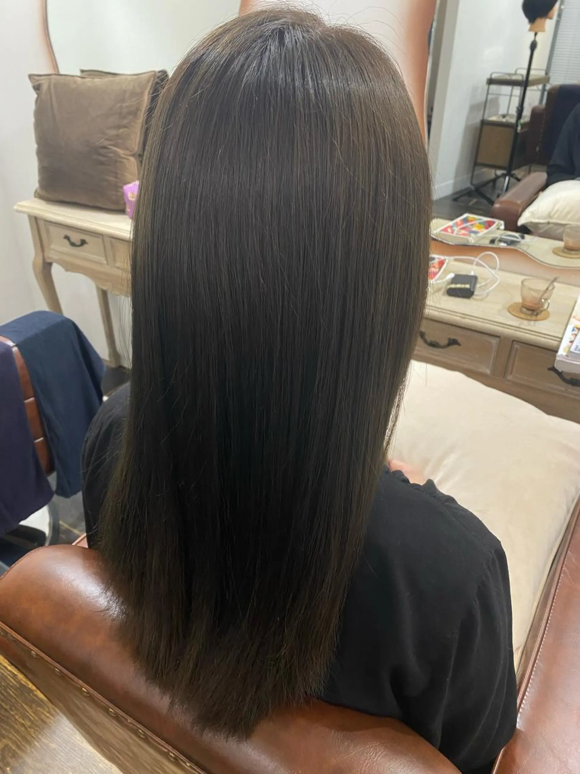 ロング カラー パーマモデル募集中 渥美翔人のヘアスタイル