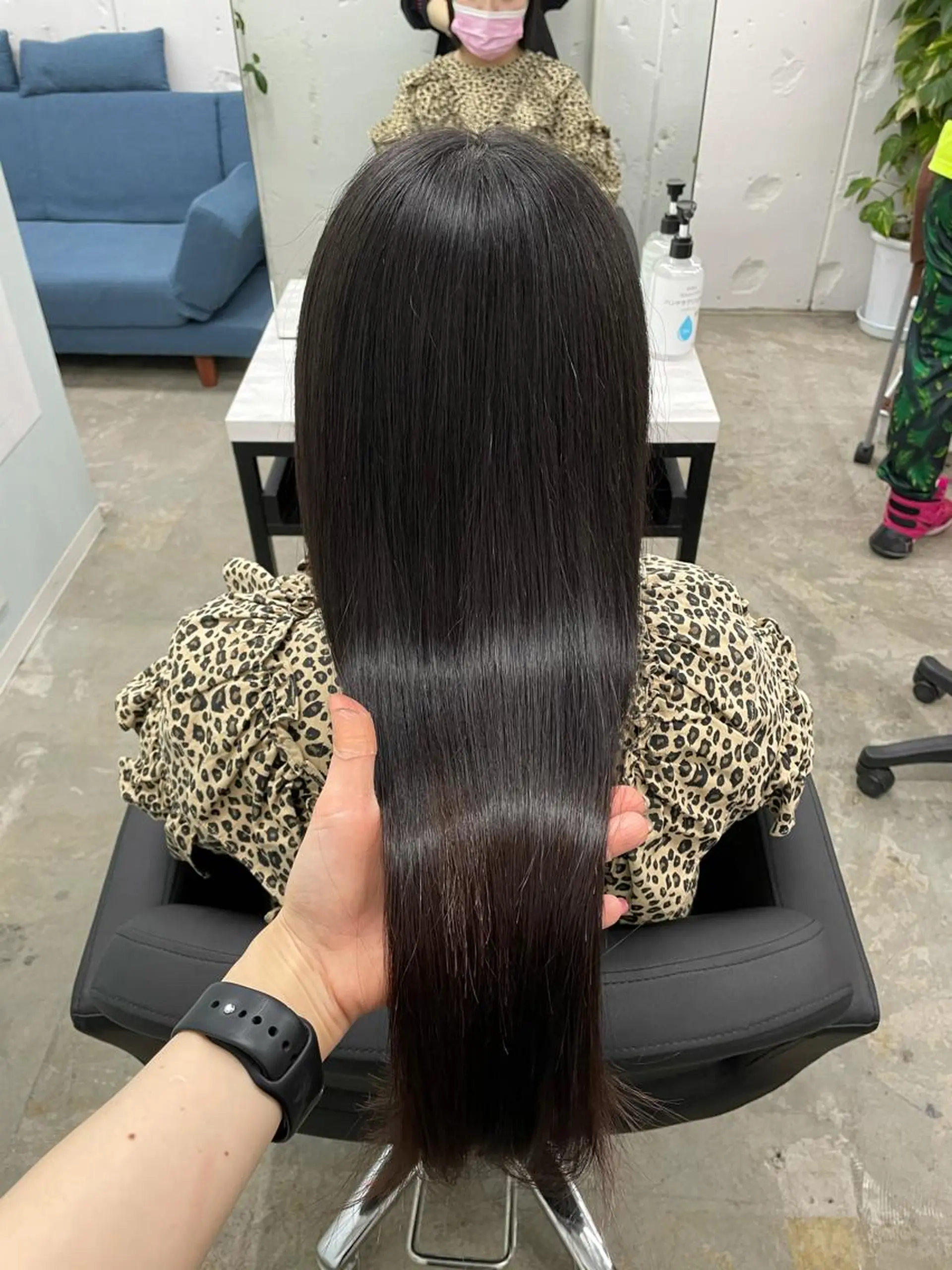 ロング カラー シールエクステ バレイヤージュ ミストバング ダブルカラー  フェイスフレーミング カット トリートメント 🧡艶髪ちゅるん髪 🫧🧡YUKI❄️のヘアスタイル