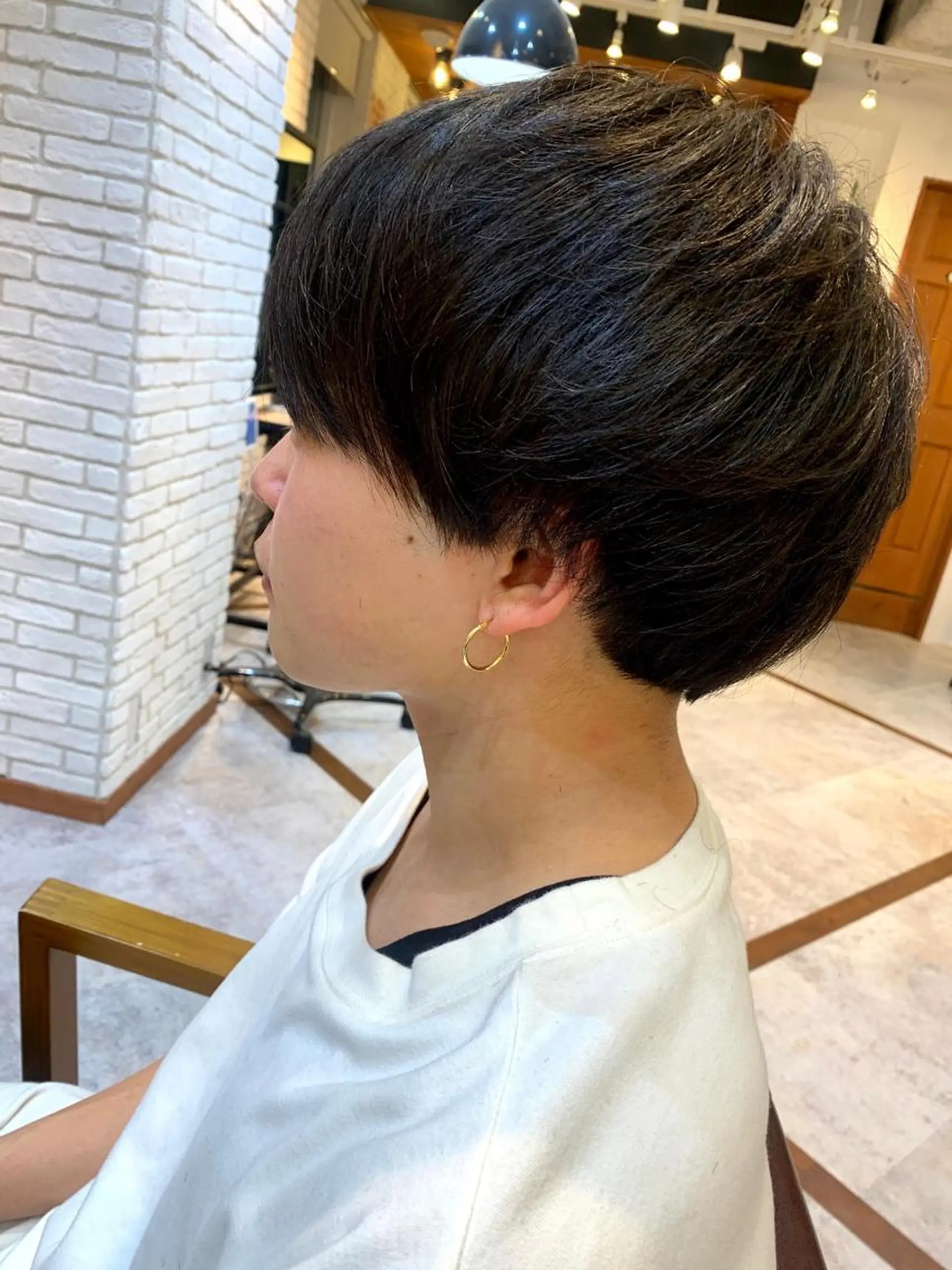 ショート メンズ マッシュ 刈り上げ 髪質改善/白髪ぼかし KENTAのヘアスタイル