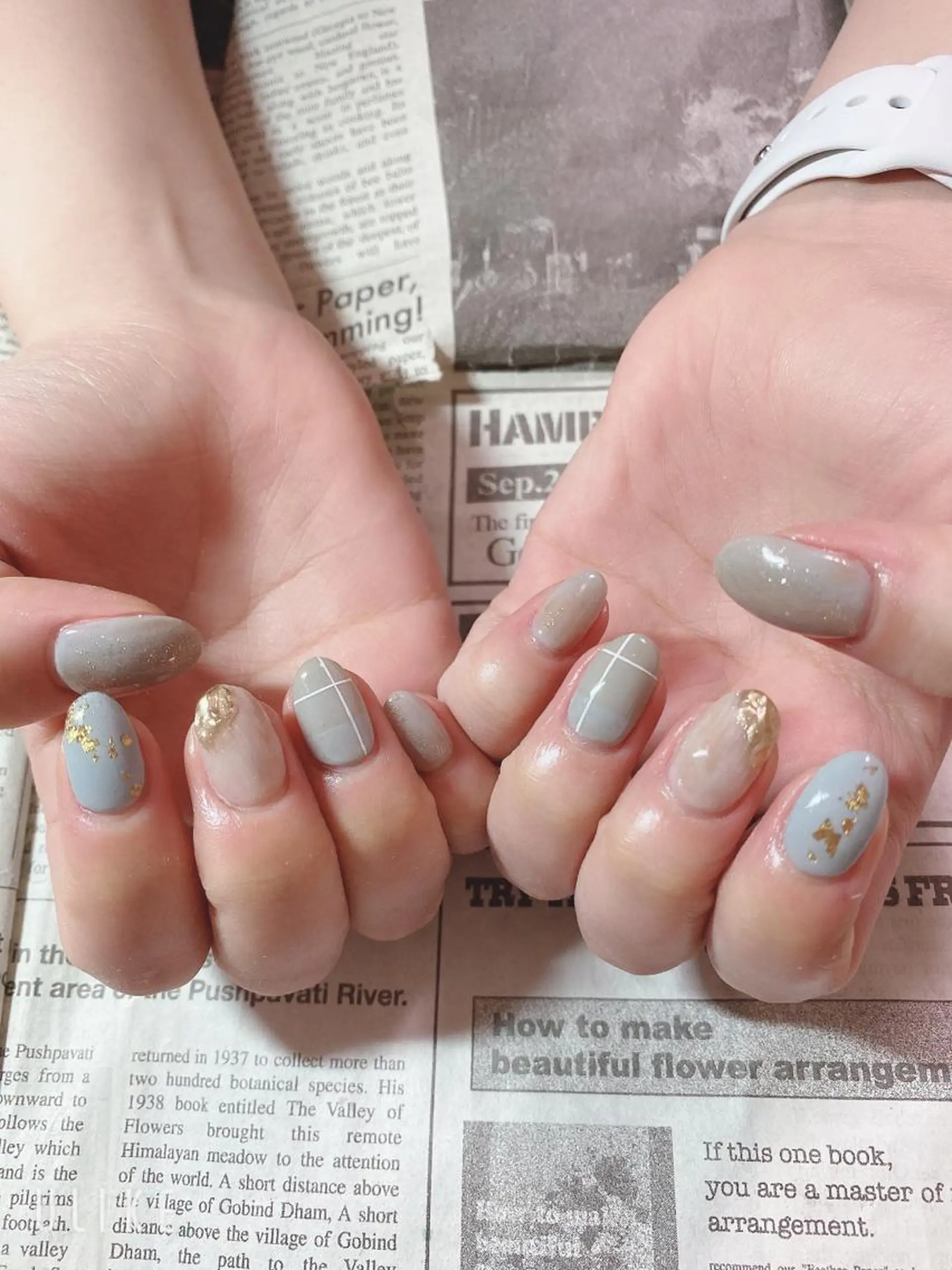 ネイル ハンドネイル ハンドケア 森山 舞のネイルデザイン