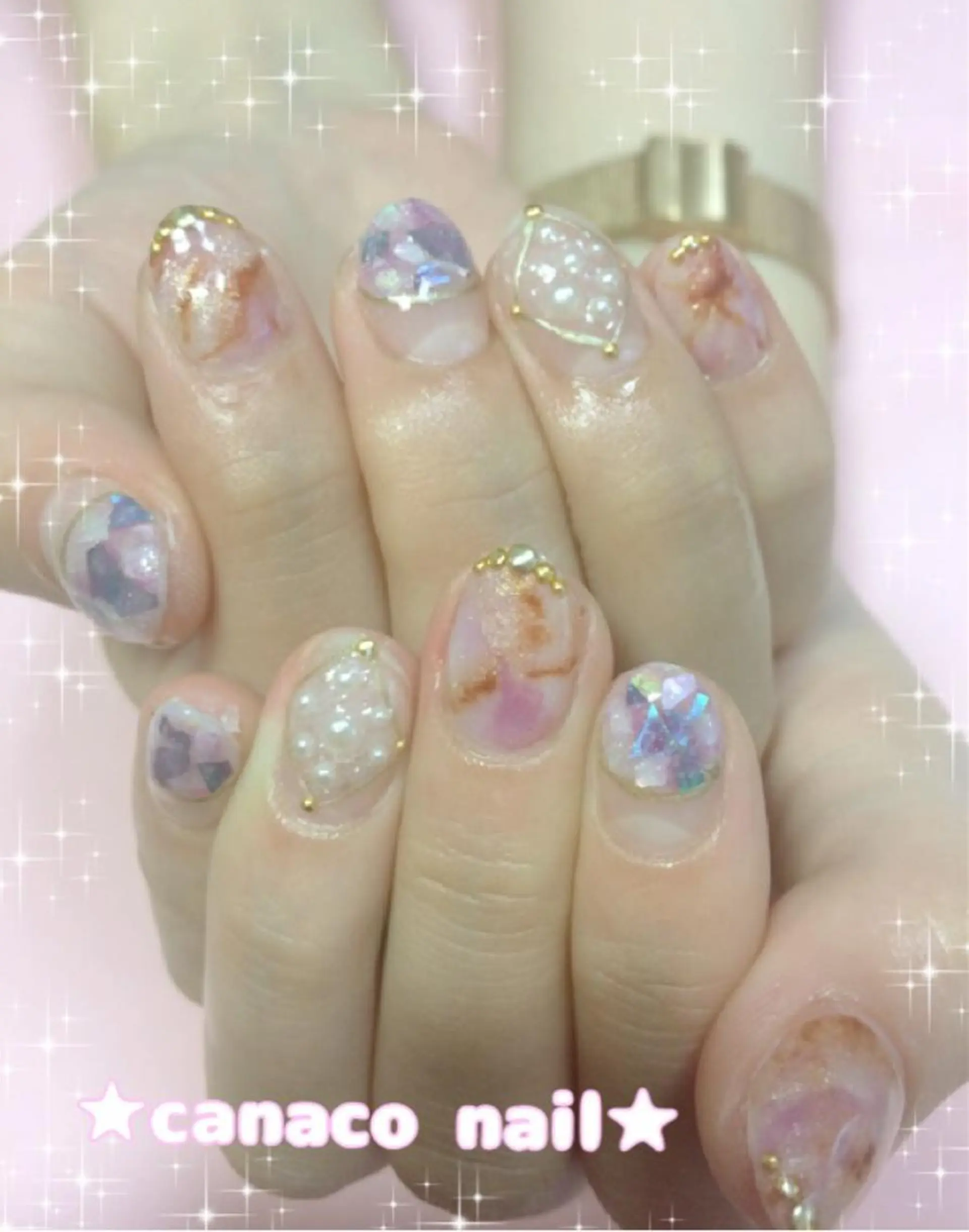 ネイル アートネイル ハンドネイル ハンドケア ベテランネイル cnc  nailのネイルデザイン