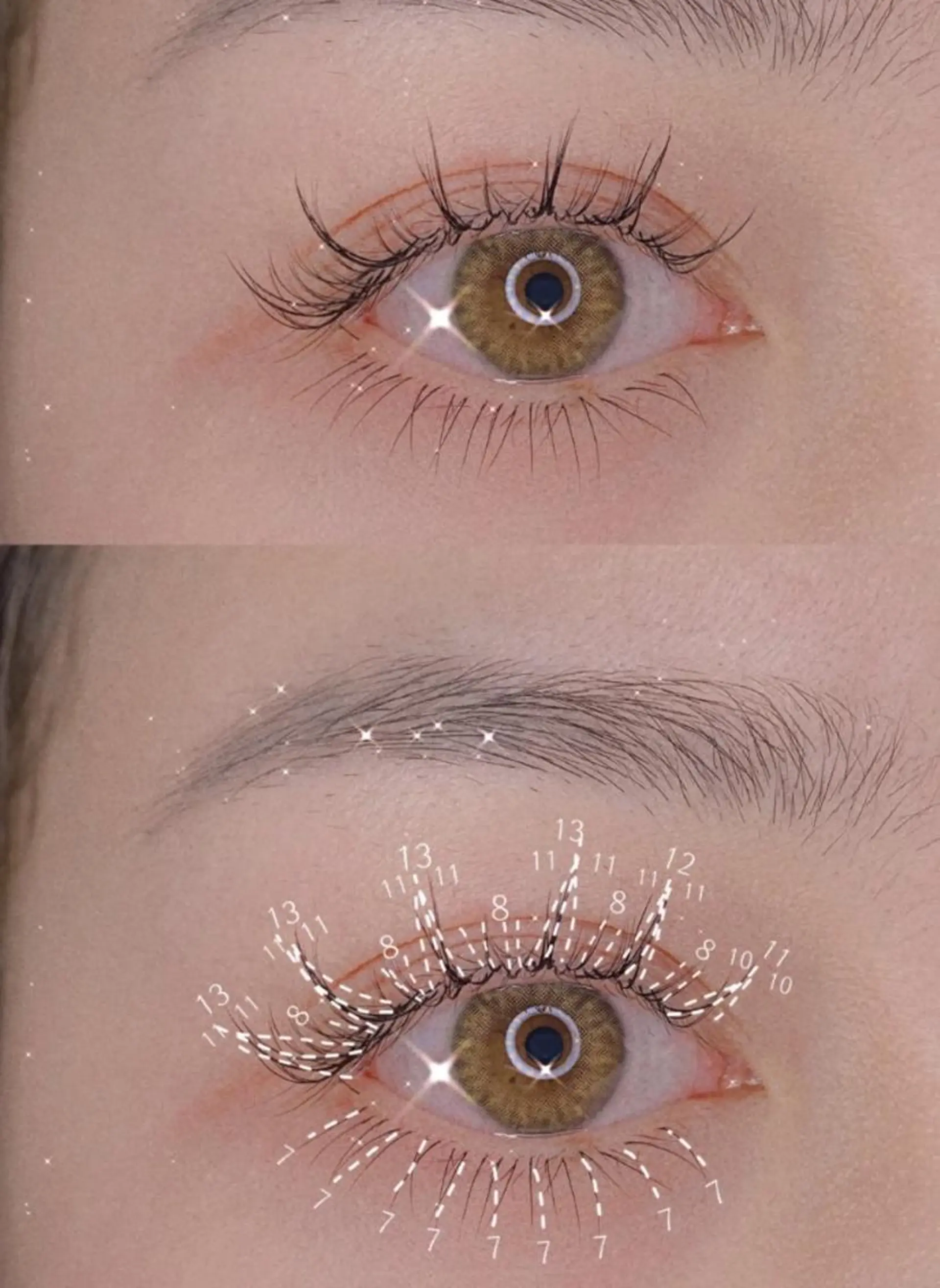 マツエク・マツパ Cute B e au t yのマツエク・マツパデザイン