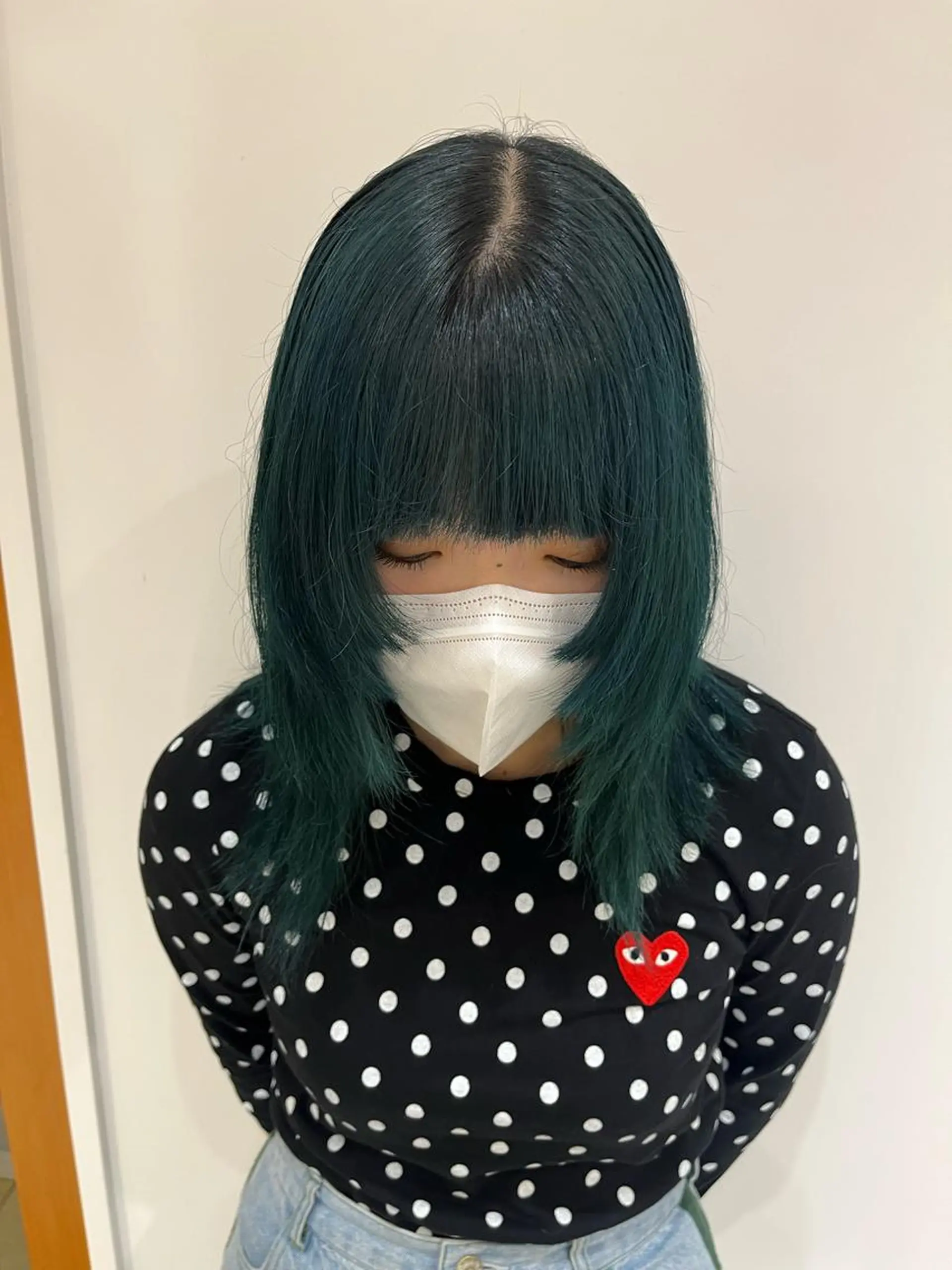 ミディアム カラー 🦖ミニボブ/ボブ /MOEKA🦕のヘアスタイル