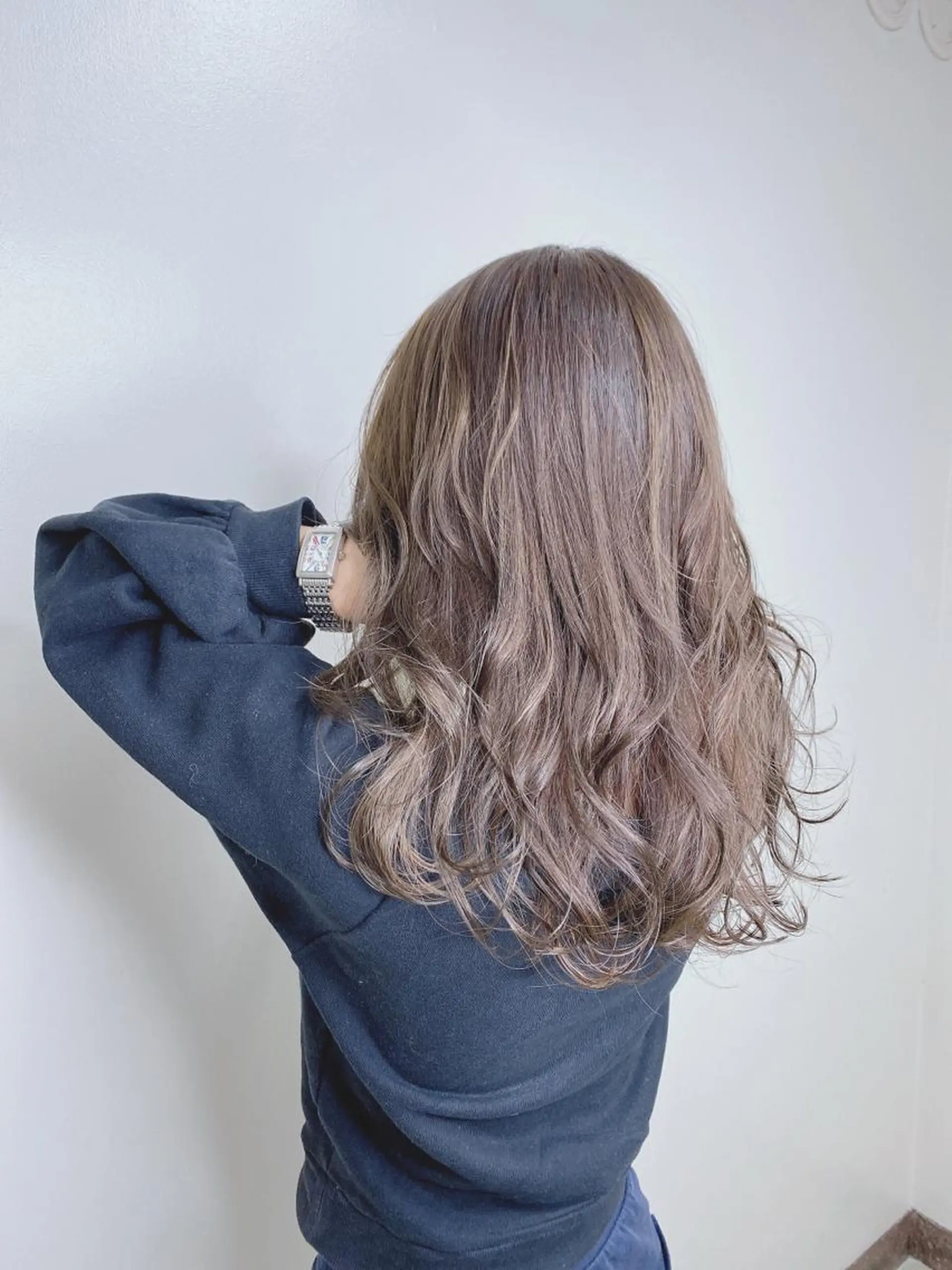 セミロング カラー カット ヘアカラー トリートメント AI 高田馬場店のヘアスタイル