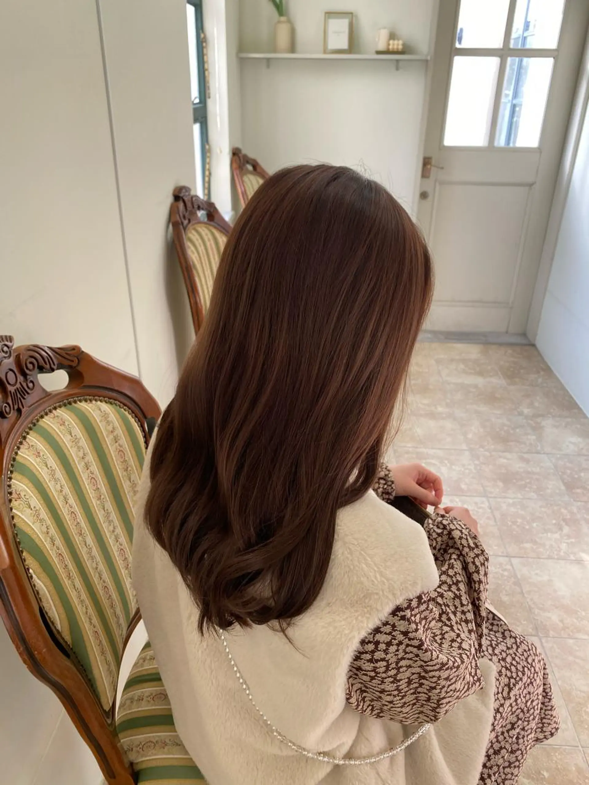 ロング カラー 【nui 茨木】 原田美紅のヘアスタイル