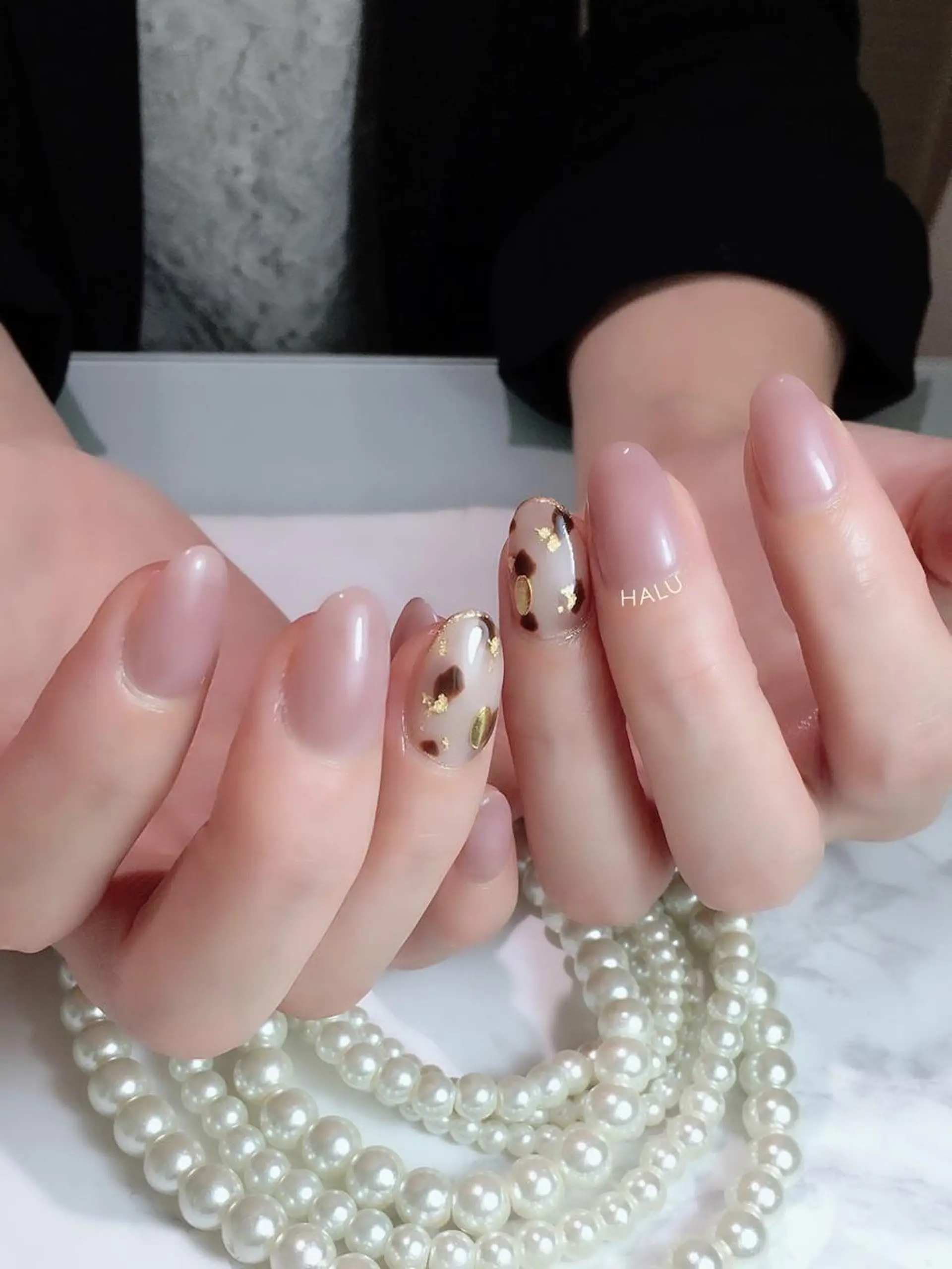ネイル シンプルネイル HALU ハルのネイルデザイン