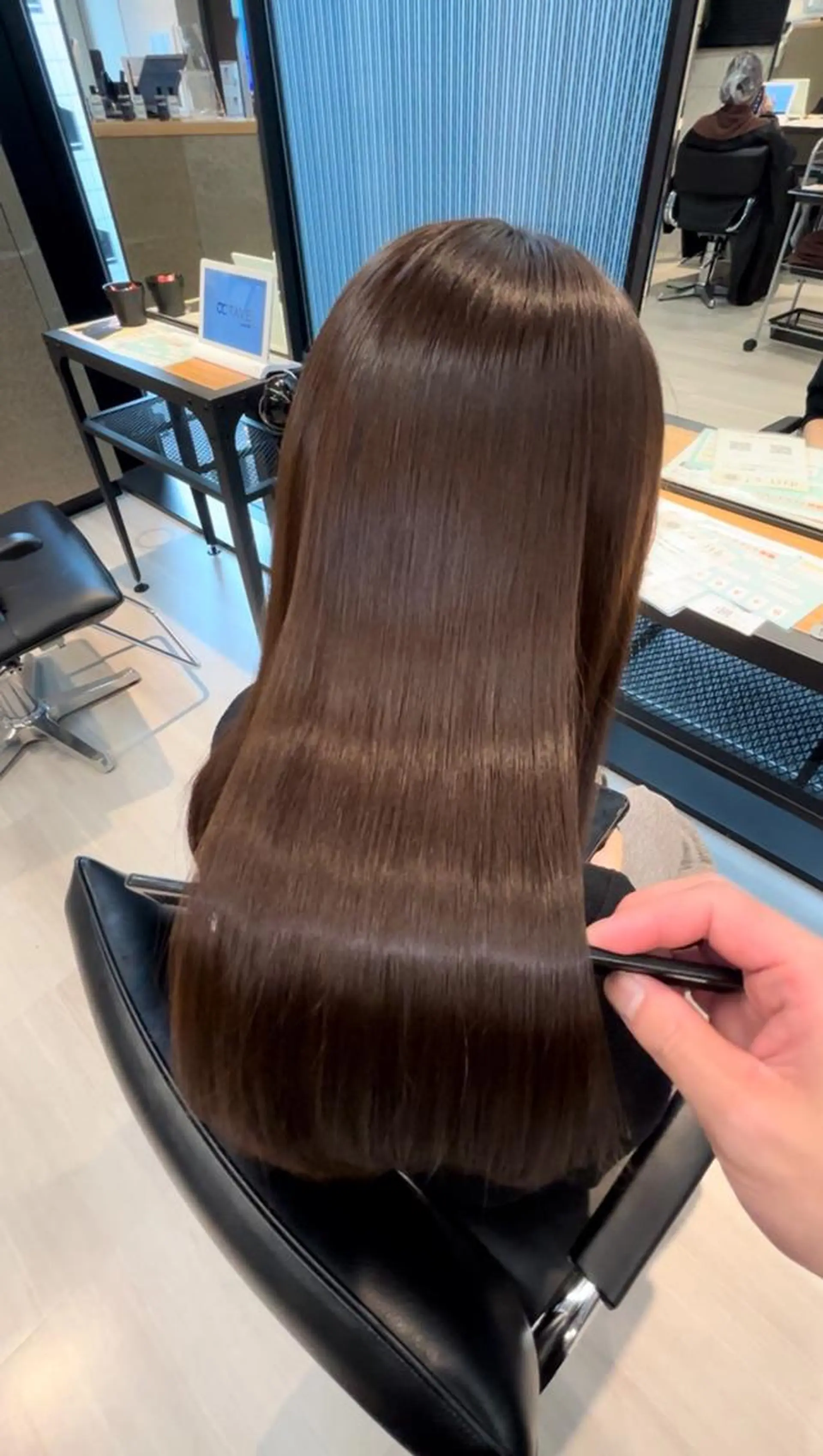 カラー ブラウンカラー ナチュラルブラウン トリートメント lafithhair sunny 淡路店のヘアスタイル