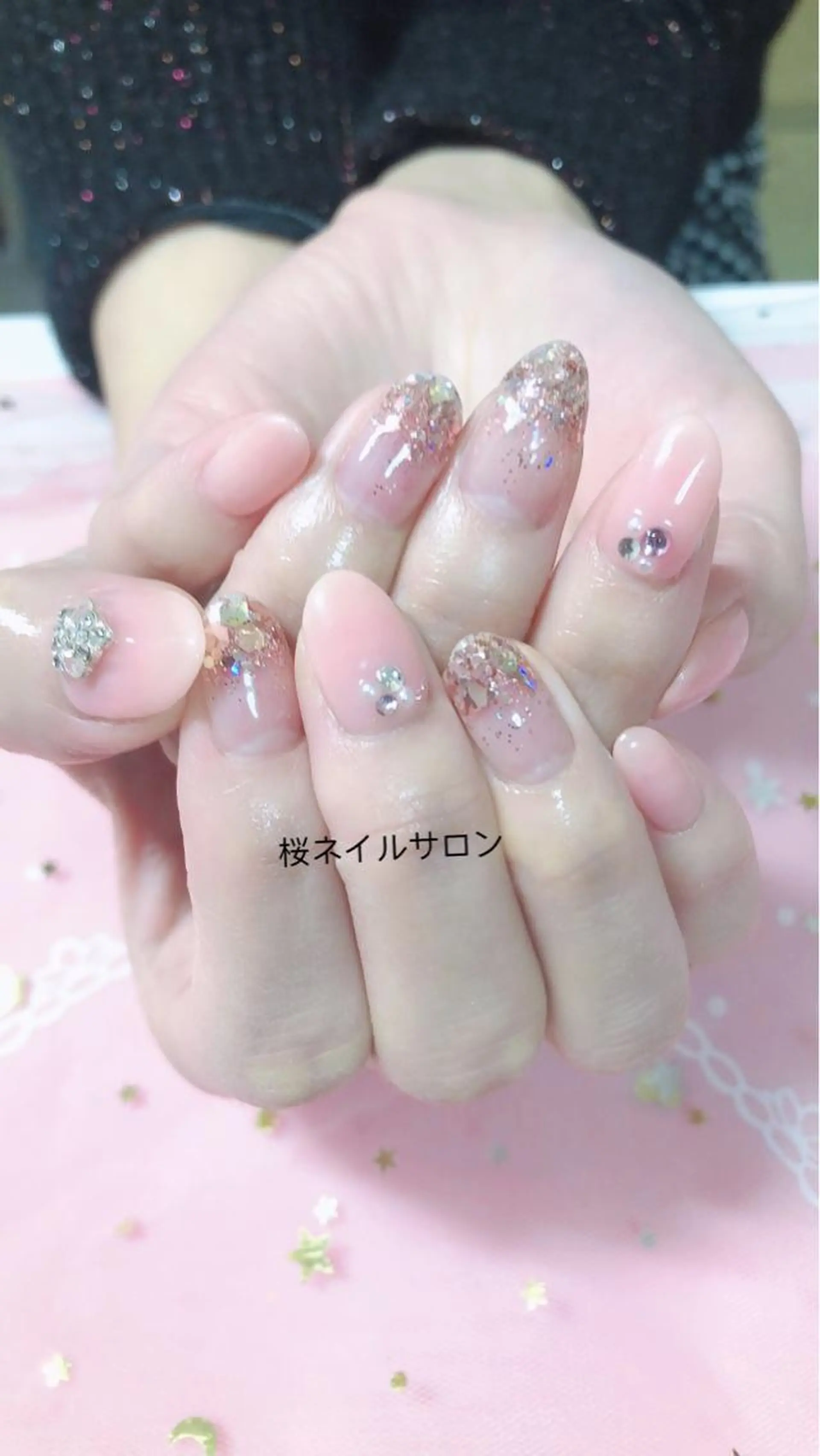 ネイル MoonNail ユリ🌸のネイルデザイン
