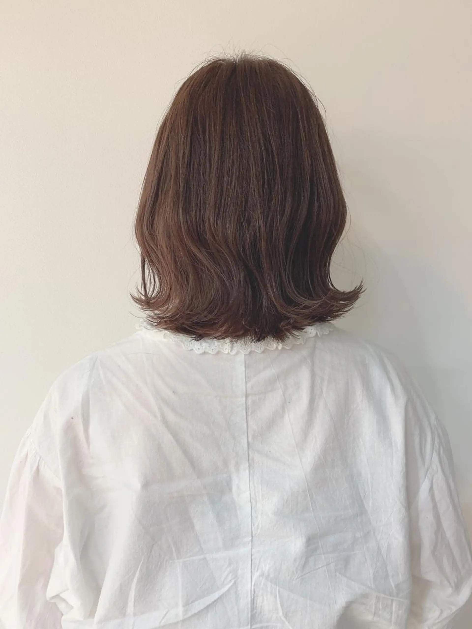 ミディアム カラー カット ヘアカラー なりたいが叶う ながしまじゅんきのヘアスタイル