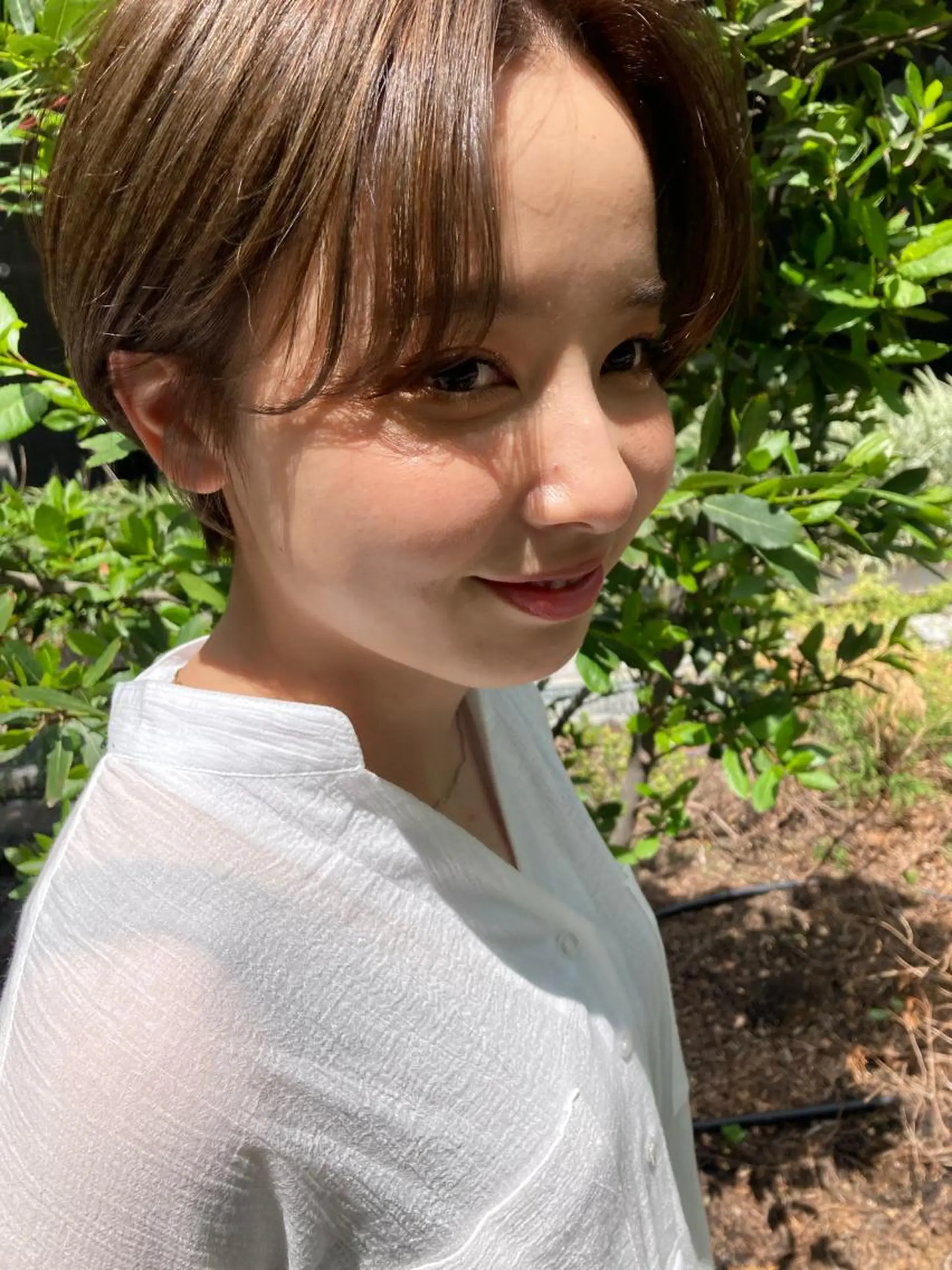 ショート カラー Hareru 豊田 修廣のヘアスタイル