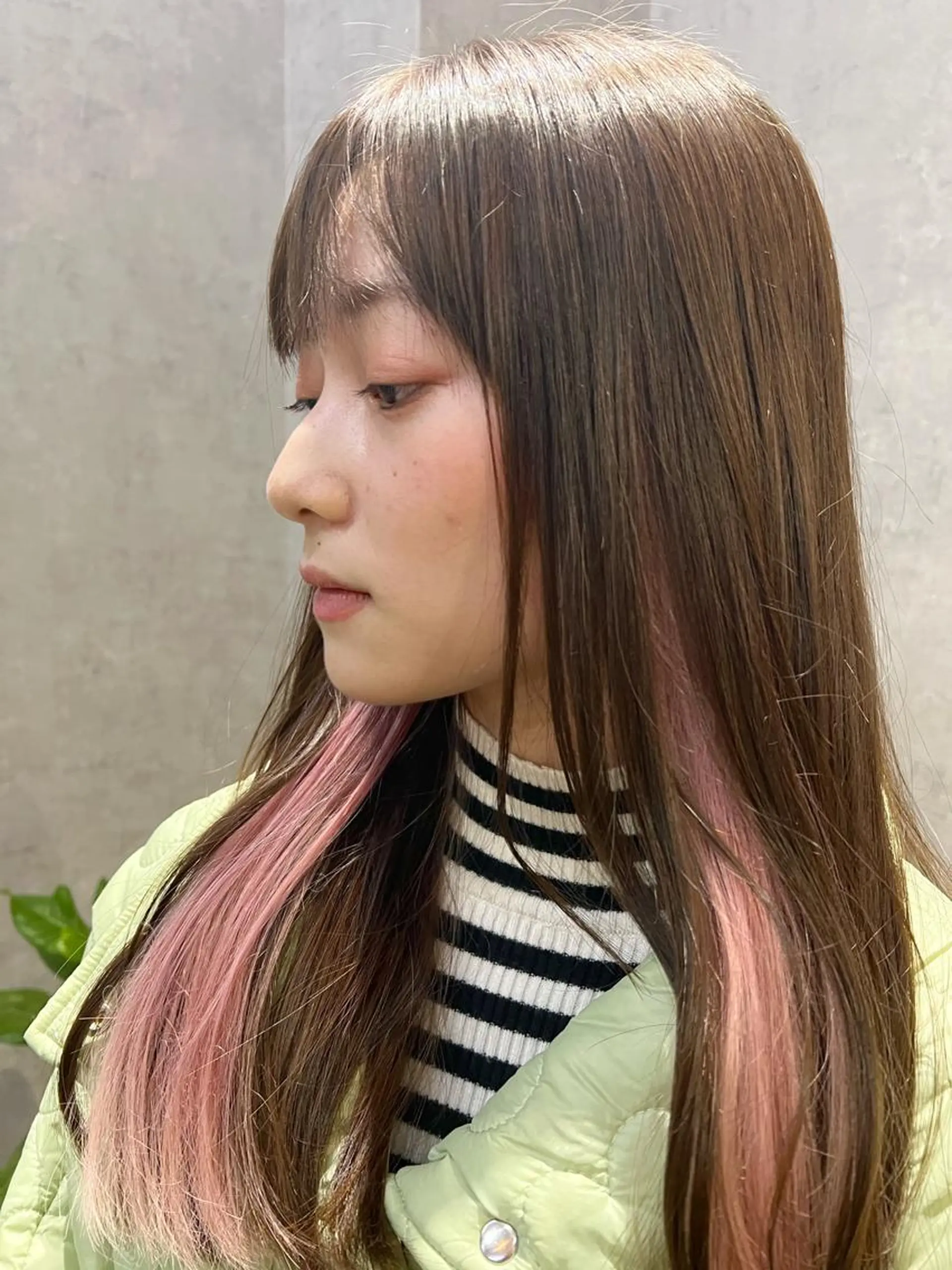 ロング 福井 采未のヘアスタイル