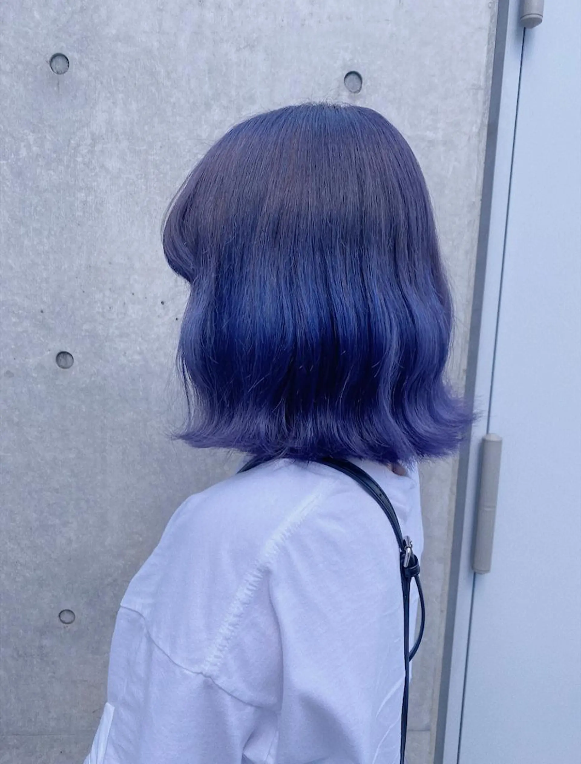 ミディアム カラー ヘアアレンジ ヘアカラー トリートメント 韓国レイヤーカット/ 儚げカラーチナツのヘアスタイル