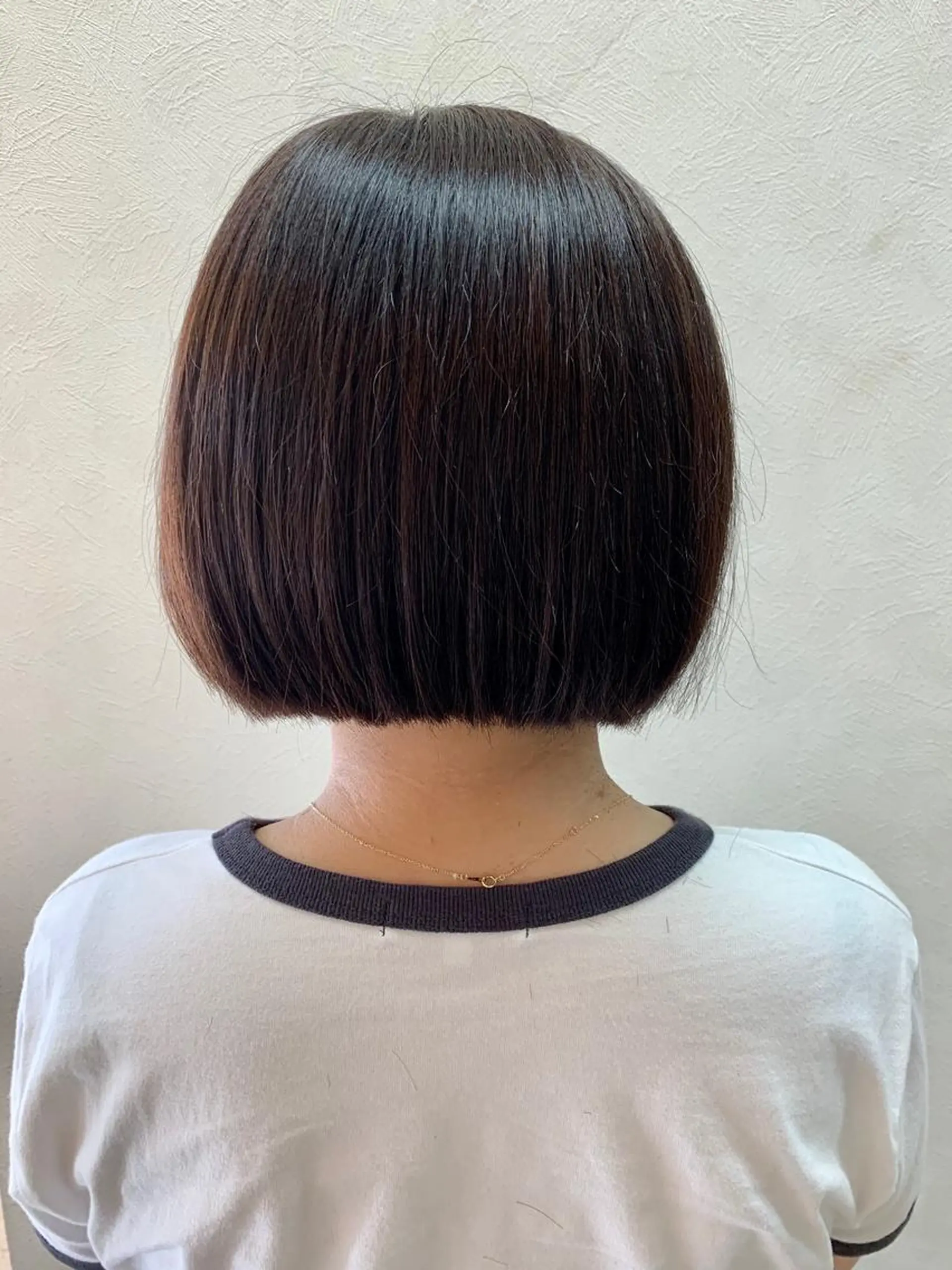 ショート ボブ 加藤 遥花のヘアスタイル