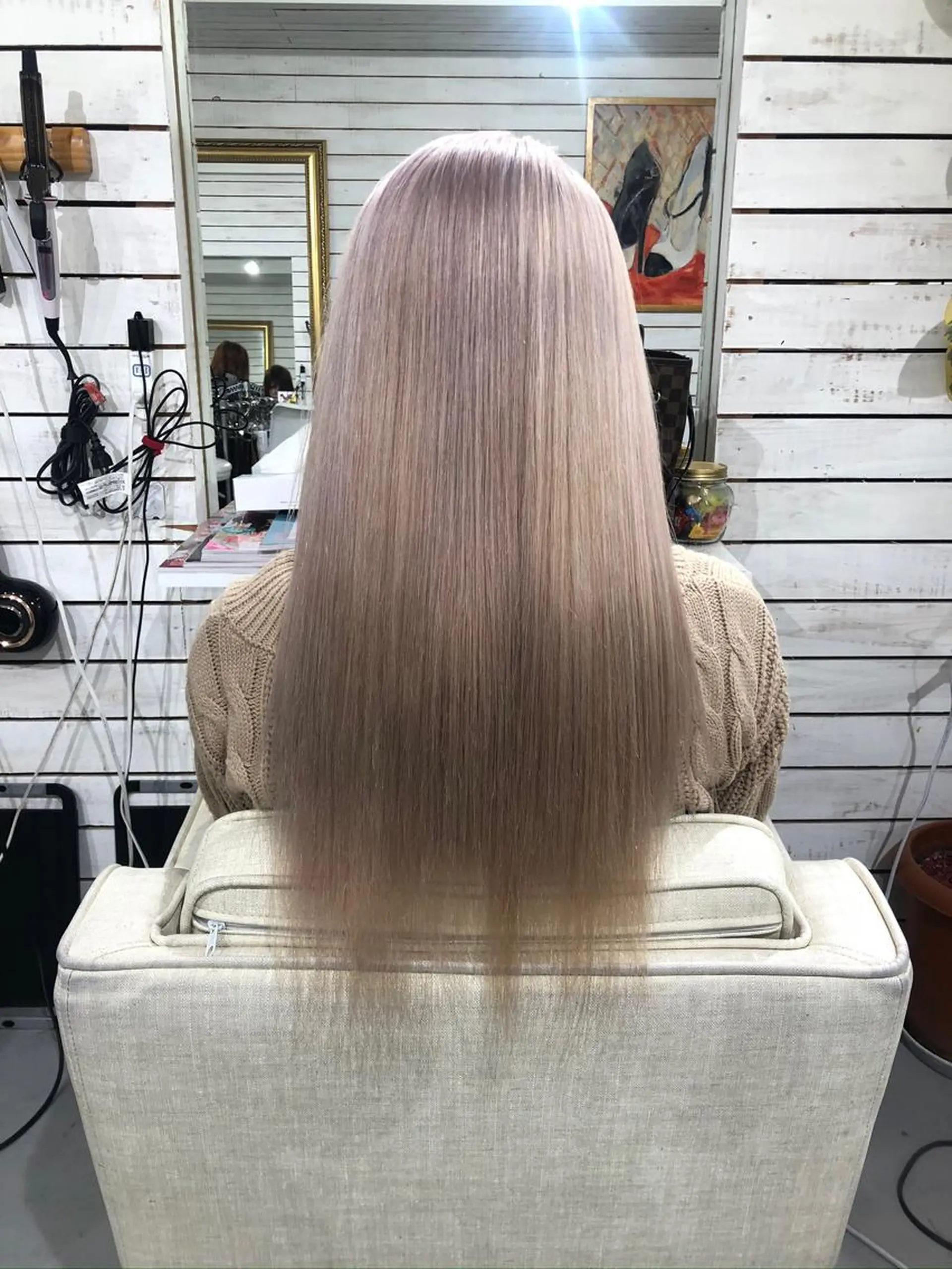 セミロング 🦋美髪/エクステ 🦋アベイクミのヘアスタイル