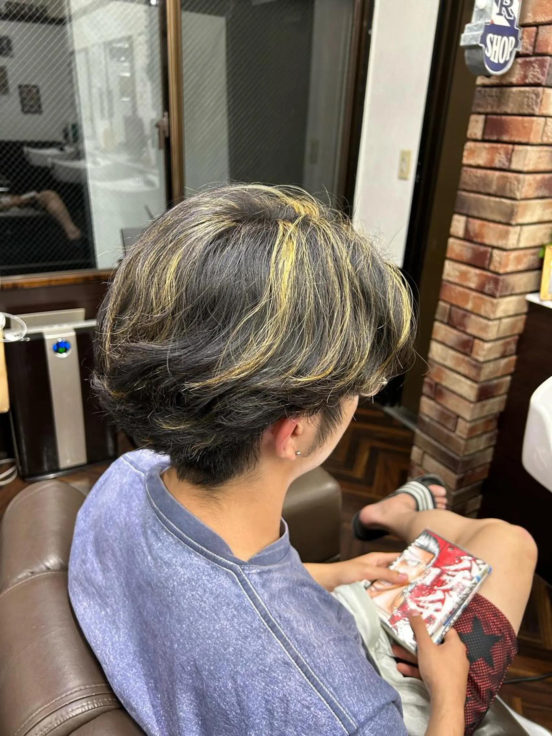 メンズ モデル募集中‼️ 安座間💈のヘアスタイル