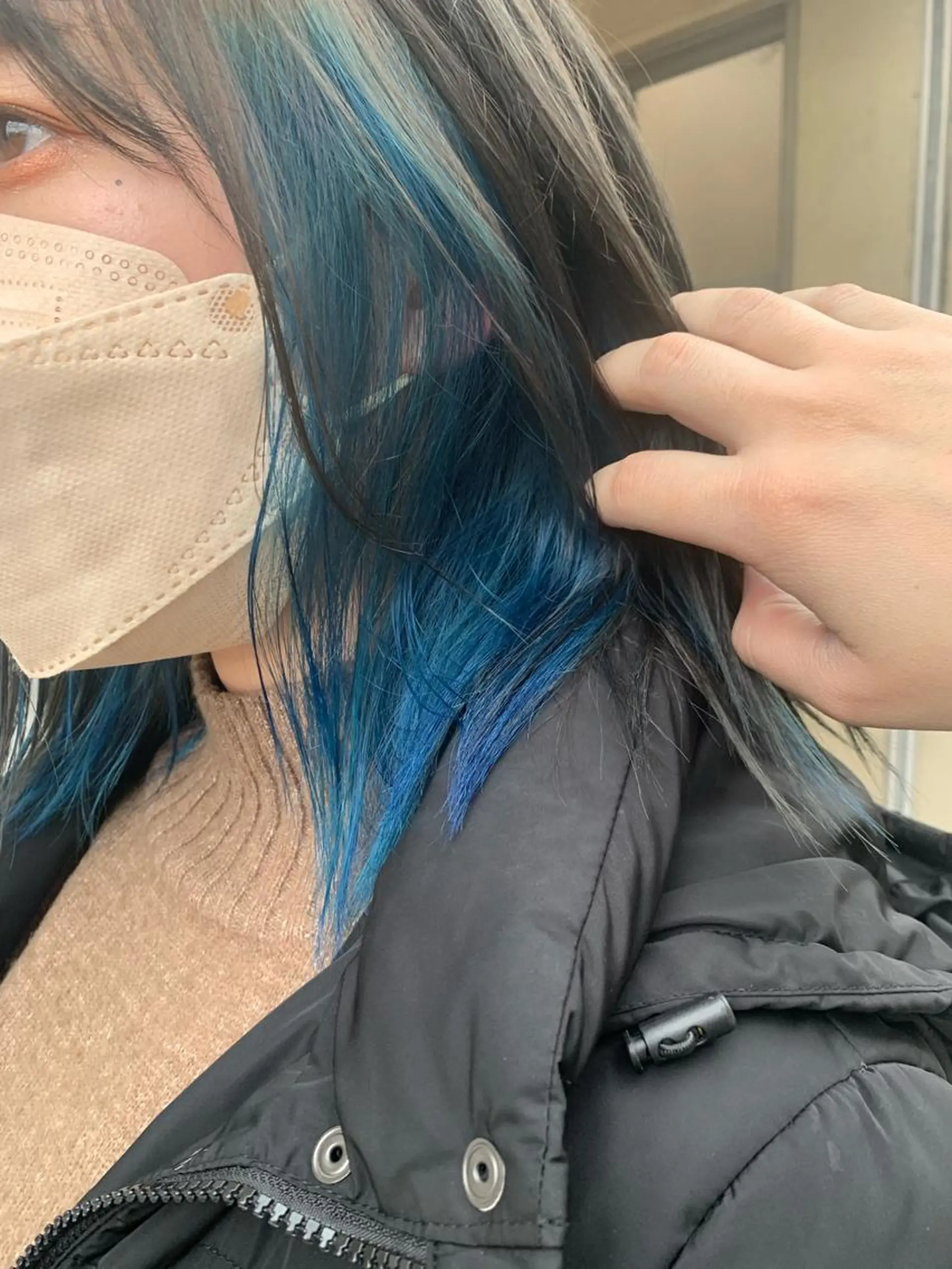 ミディアム SEAM アキホのヘアスタイル