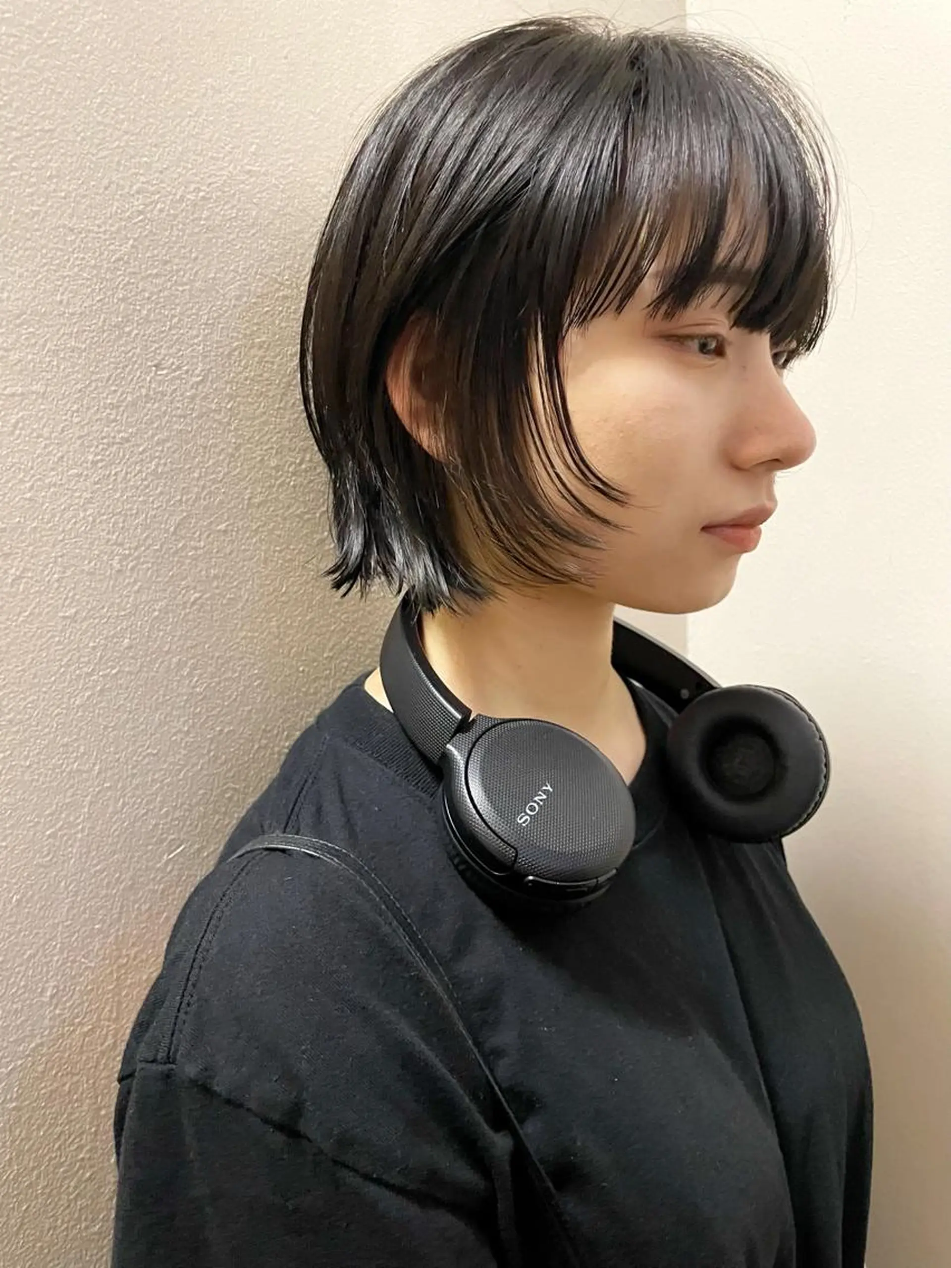 ショート カラー ヘアアレンジ ボブ ウルフカット 丸山渉/表参道 レイヤーボブのヘアスタイル