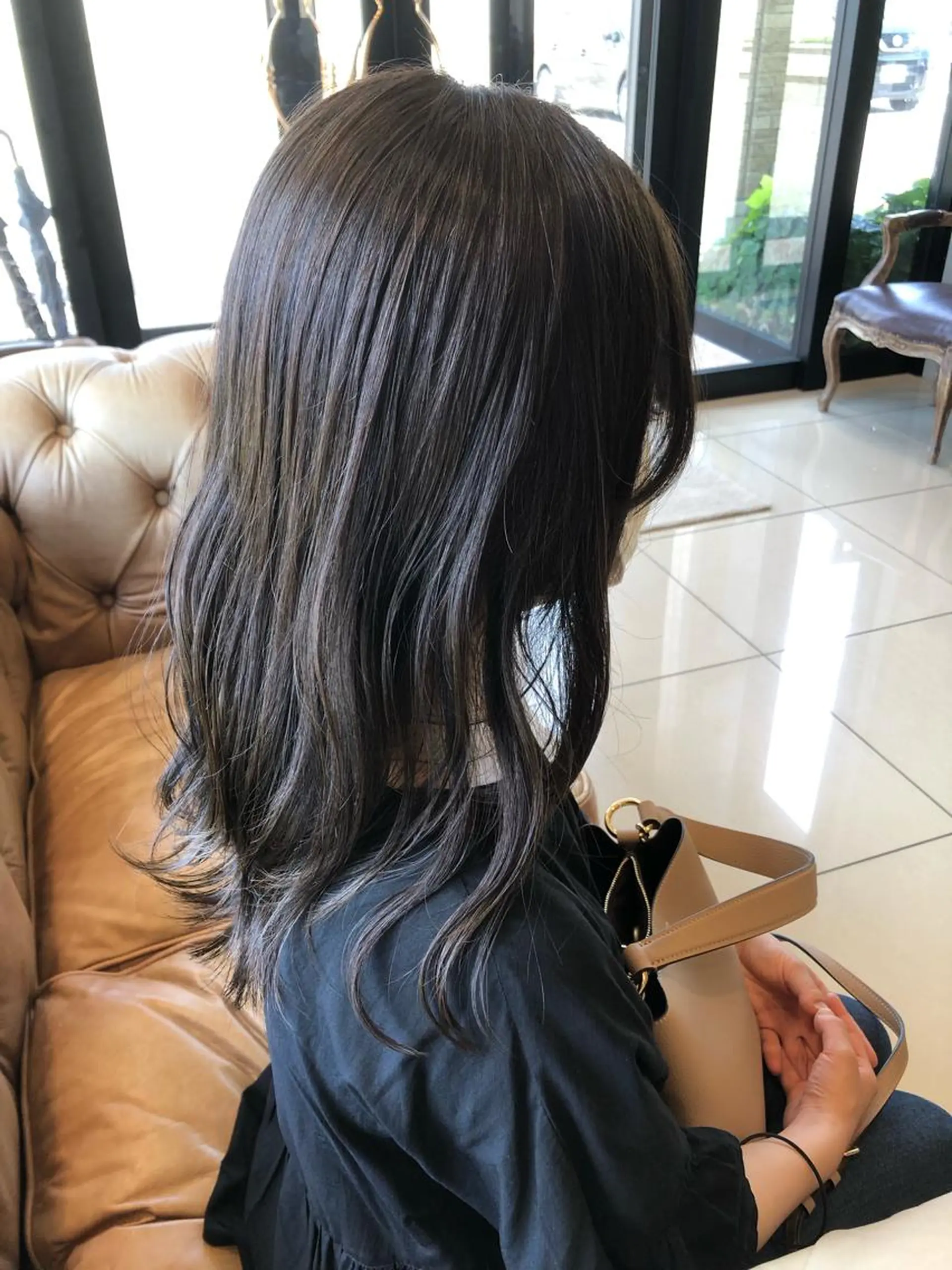 ロング カラー 金子 由有貴のヘアスタイル