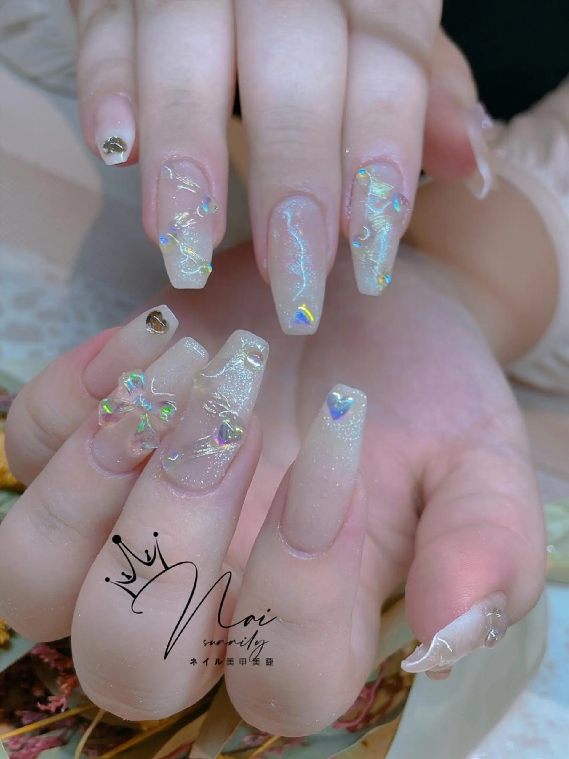 ネイル 長さだし専門店 M2　rikaのネイルデザイン