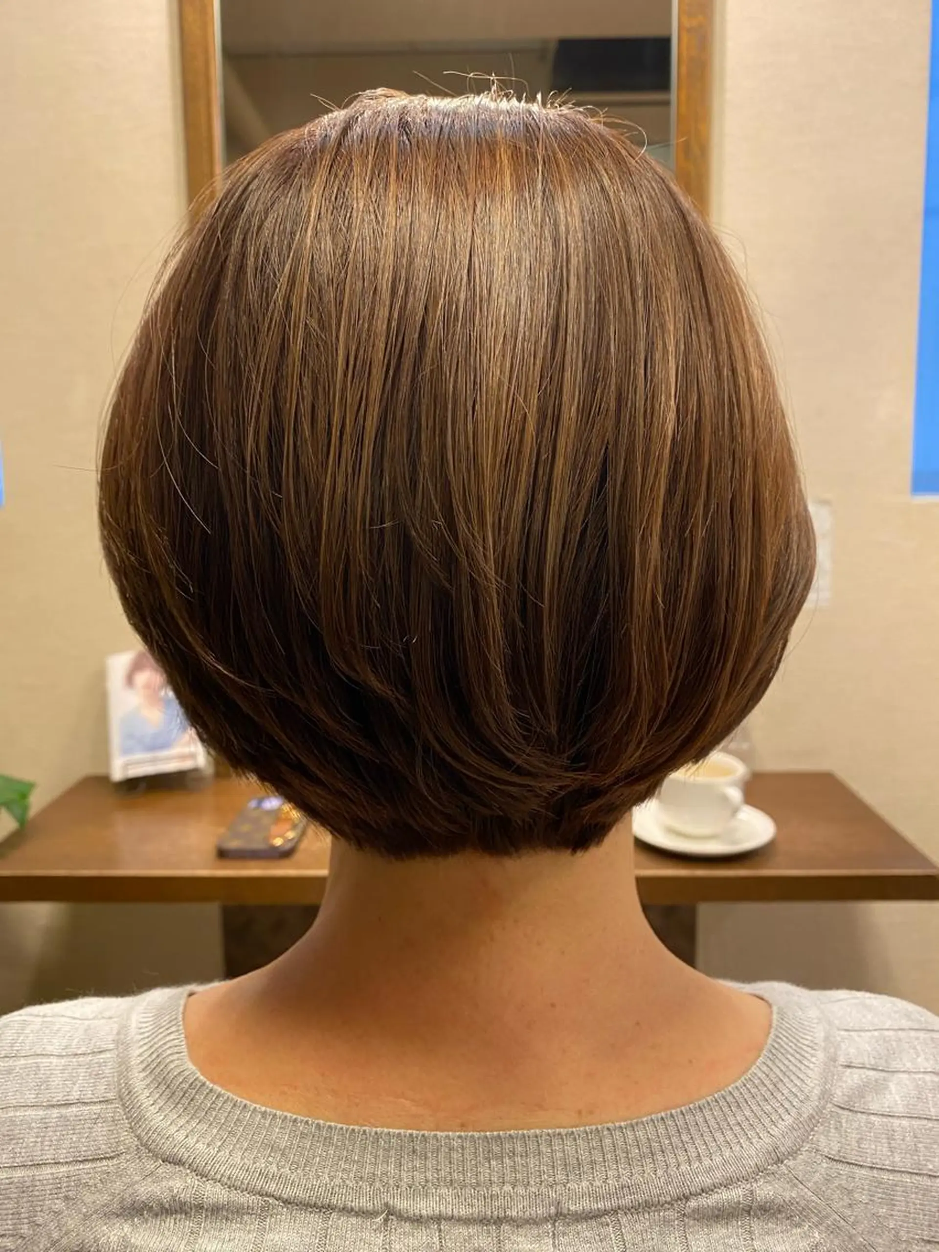 ショート カラー ハイライトカラー ハイライト liL  hair サトウリョウタのヘアスタイル