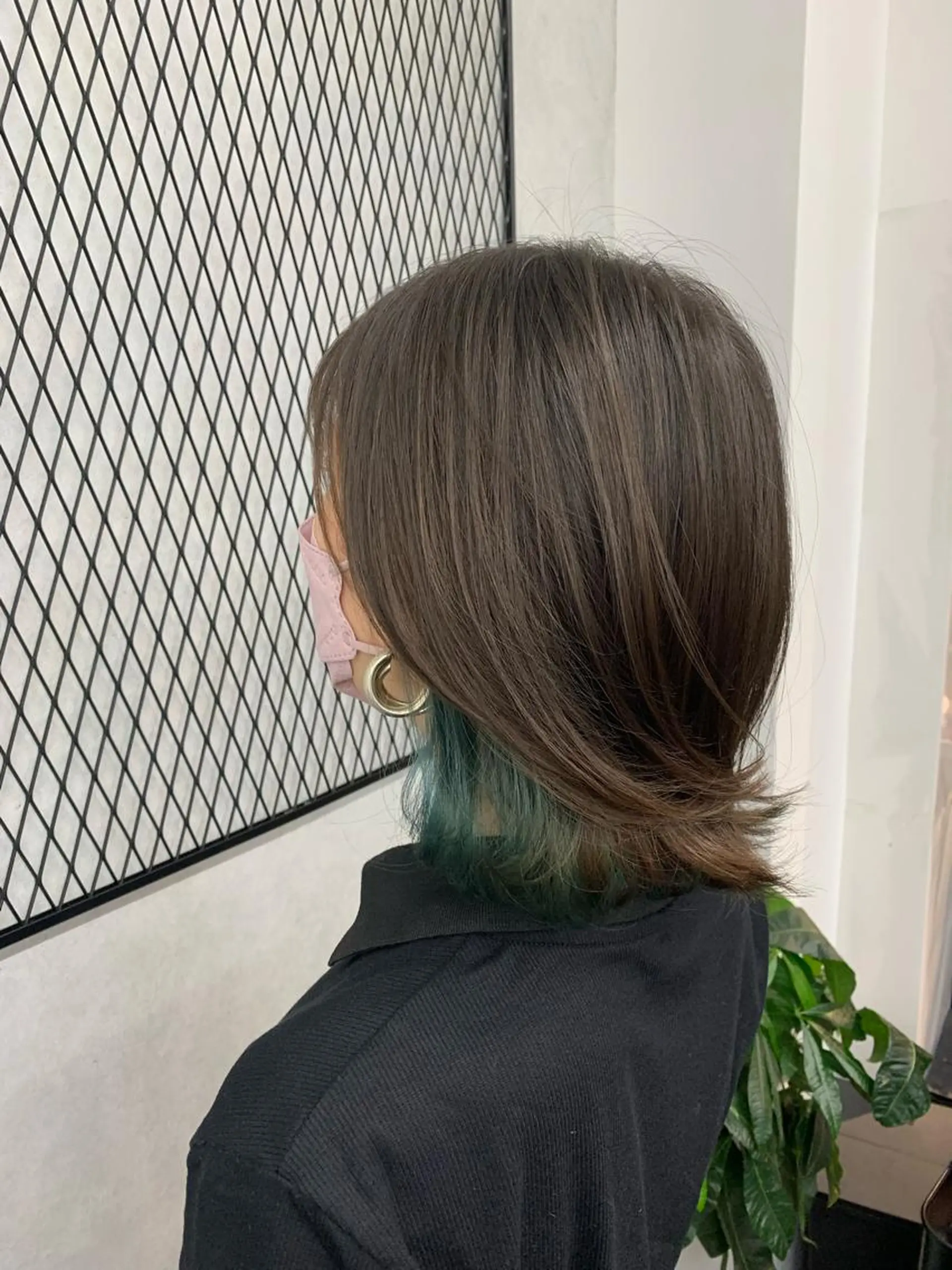 ミディアム ヘアカラー トリートメント ✨髪質改善✨山口 ✨矯正　カラー✨のヘアスタイル