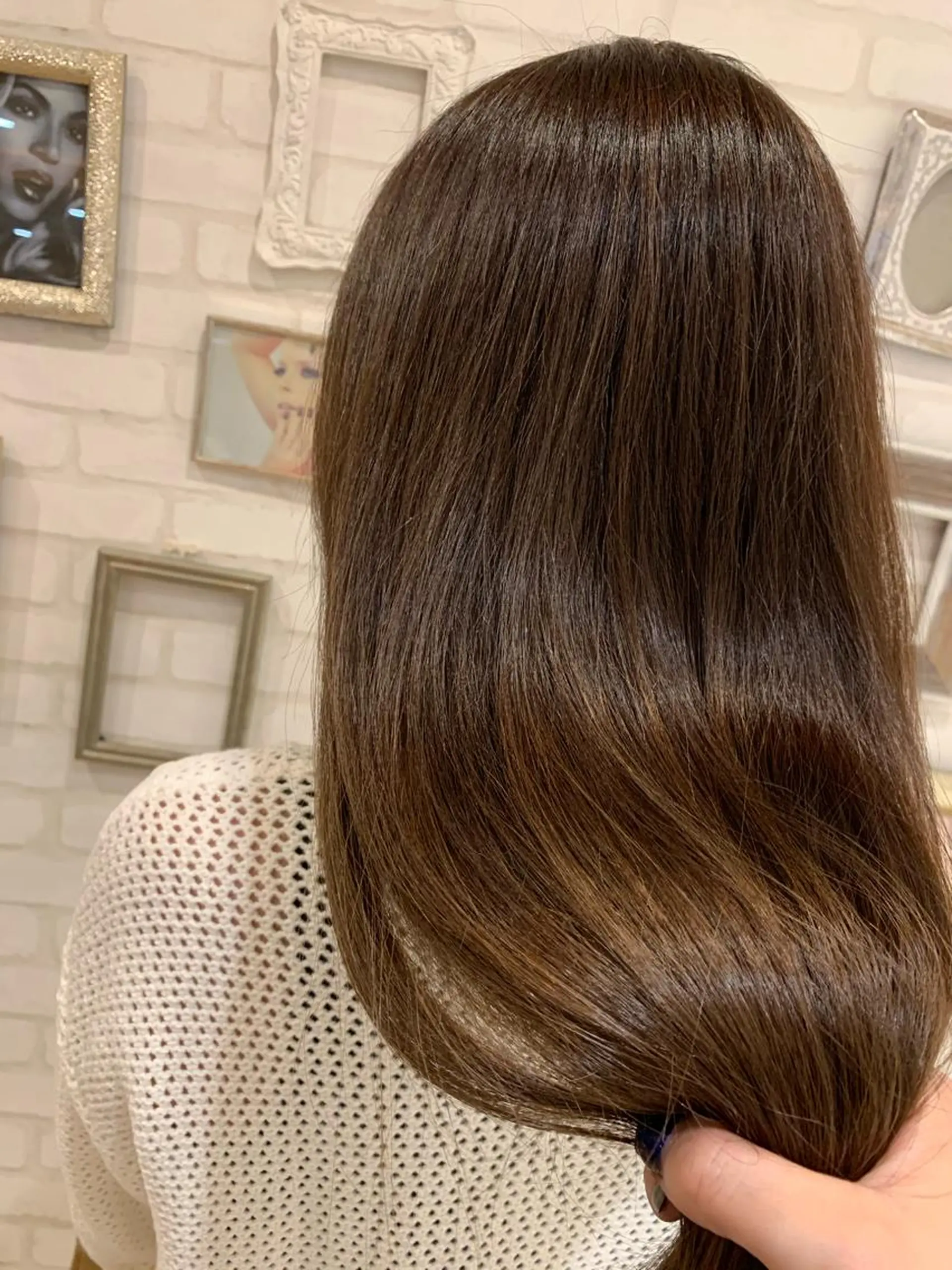 ロング カラー グレージュ オリーブグレージュ オリーブグレー Gain所属・Gain Nanamiのエステ・リラクイメージ