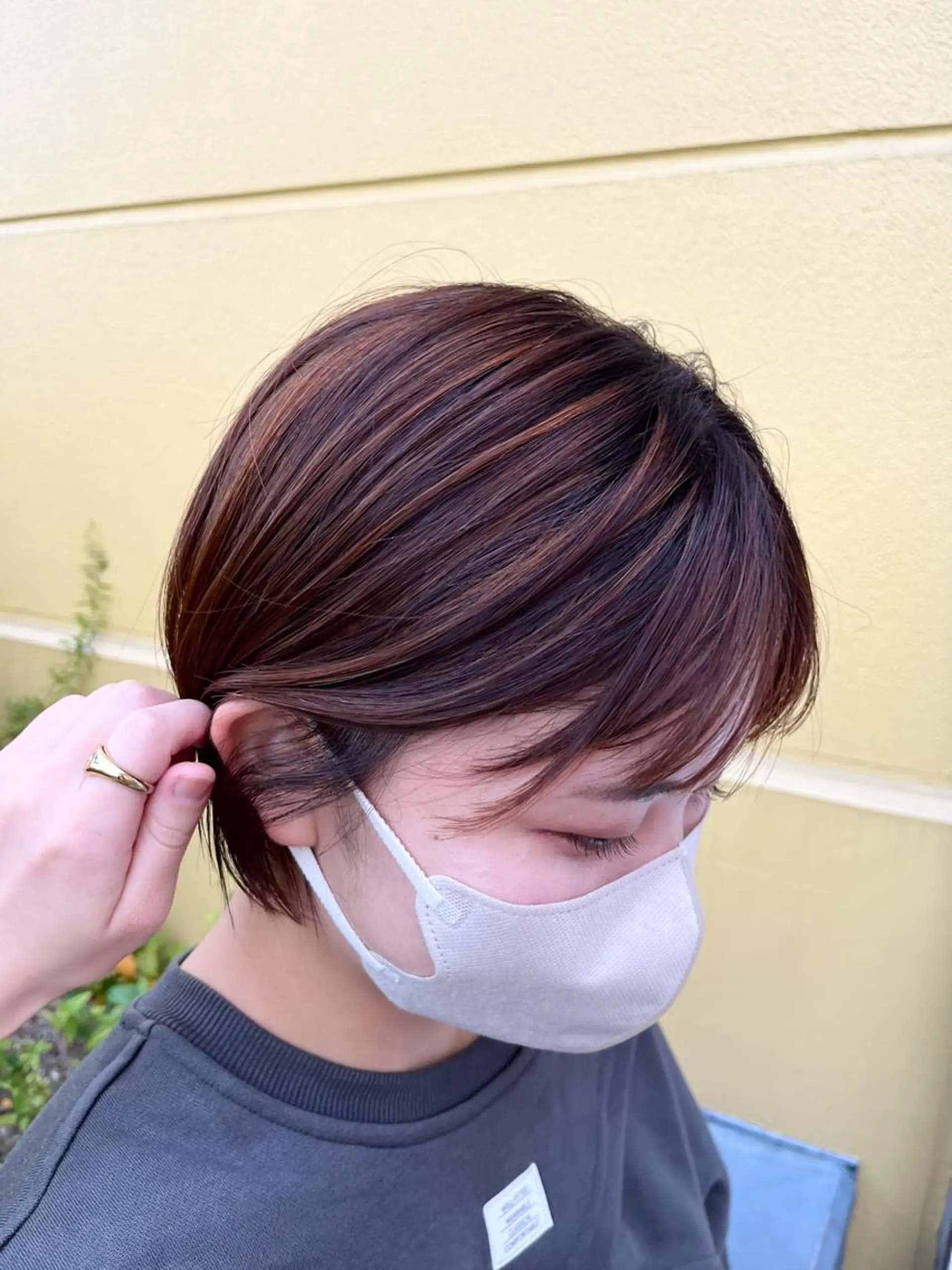 カラー 【eight宿河原】 すぎもとはづきのヘアスタイル