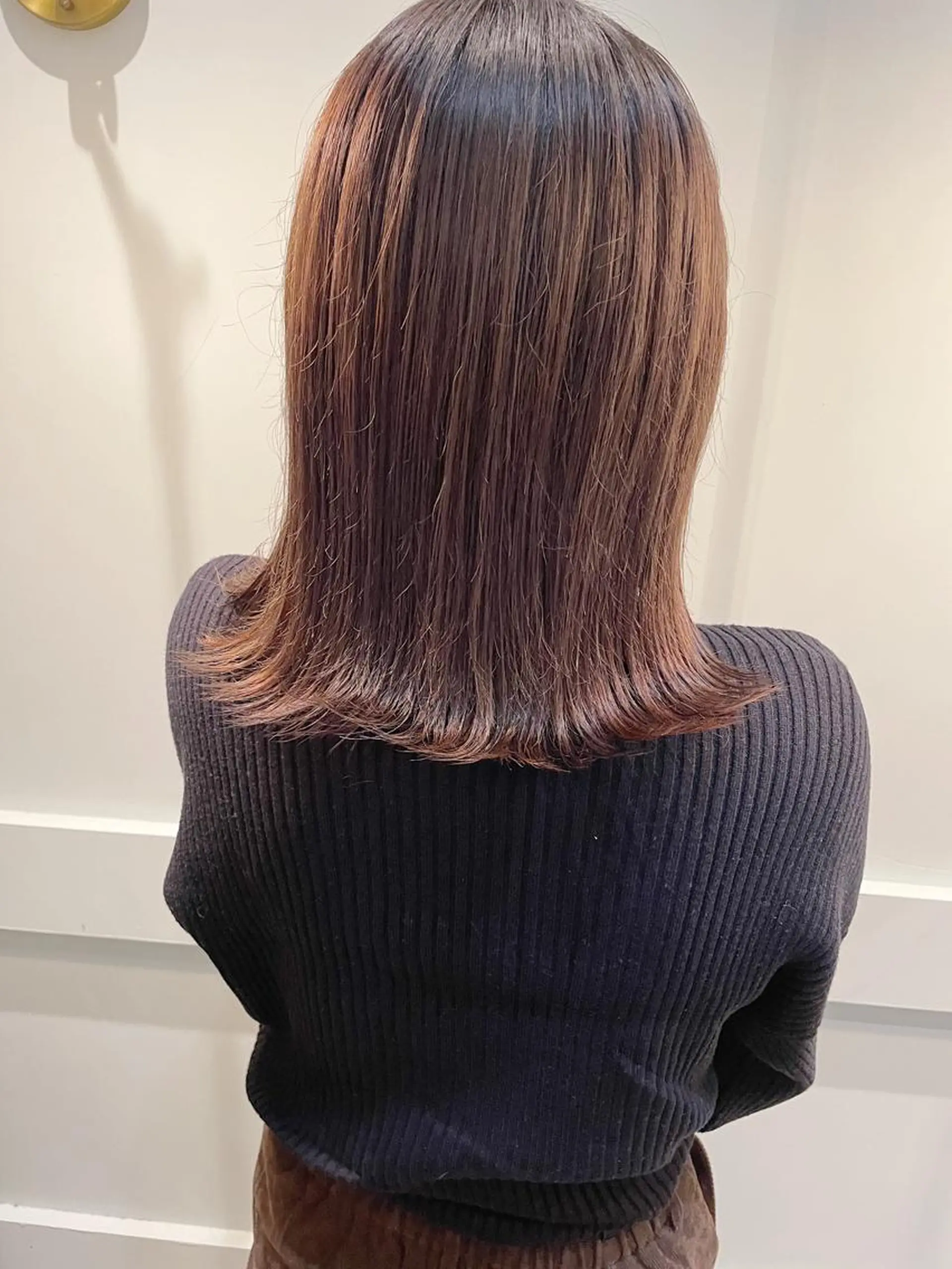 ミディアム ケアブリーチ /髪質 改善/古橋圭史郎のヘアスタイル