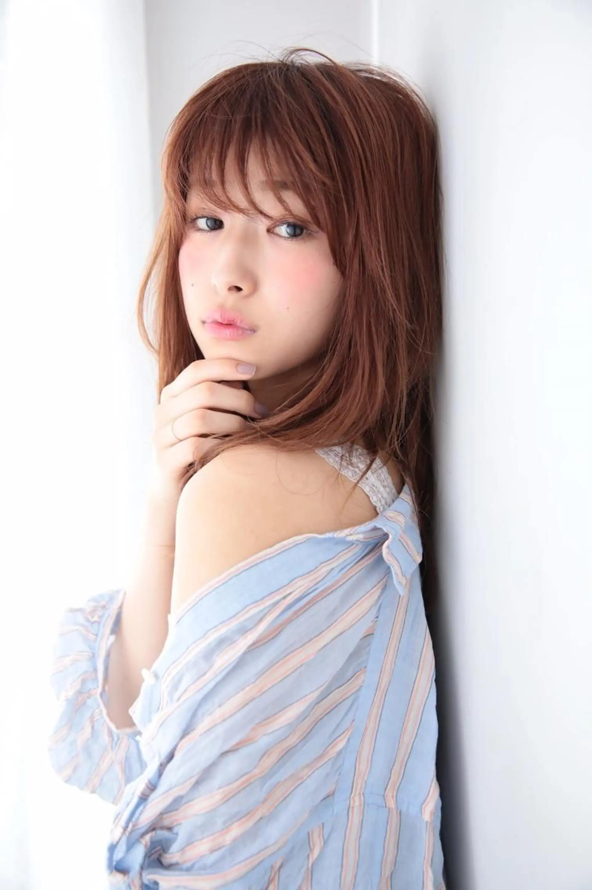 ミディアム カラー レイヤーカット✂️ 横浜No1♡下鳥翔子のヘアスタイル