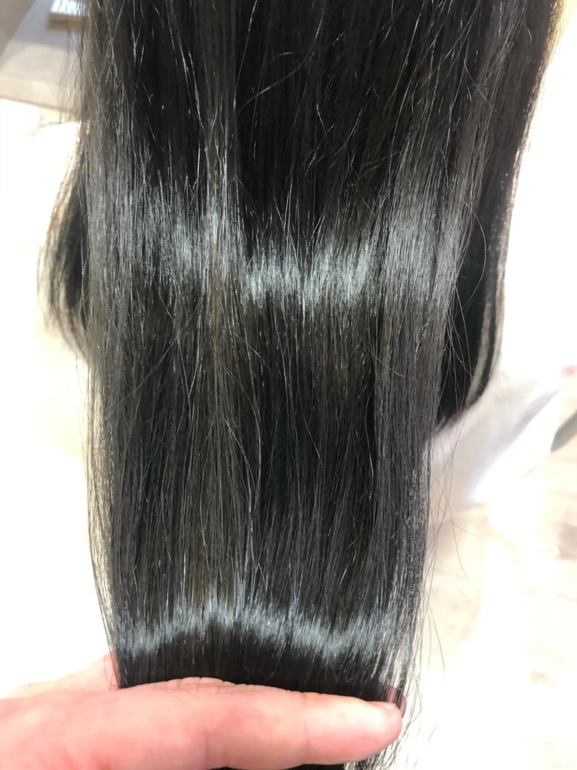 セミロング ブリーチ/髪質改善 NYNY大久保のヘアスタイル