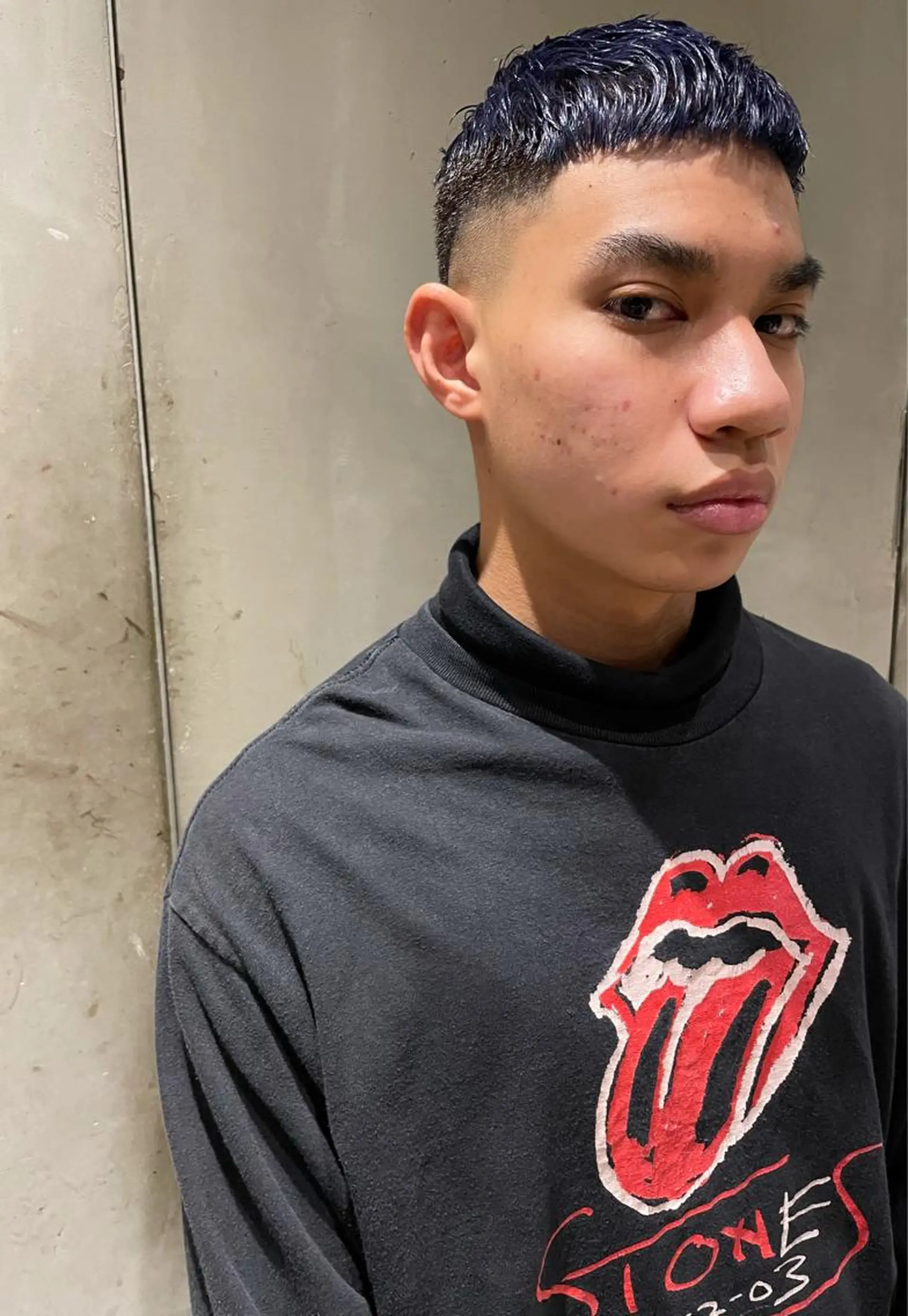 メンズ フェードカット 刈り上げ カット ヘアカラー 🌈圧倒的デザイン パーマ　関和希のヘアスタイル