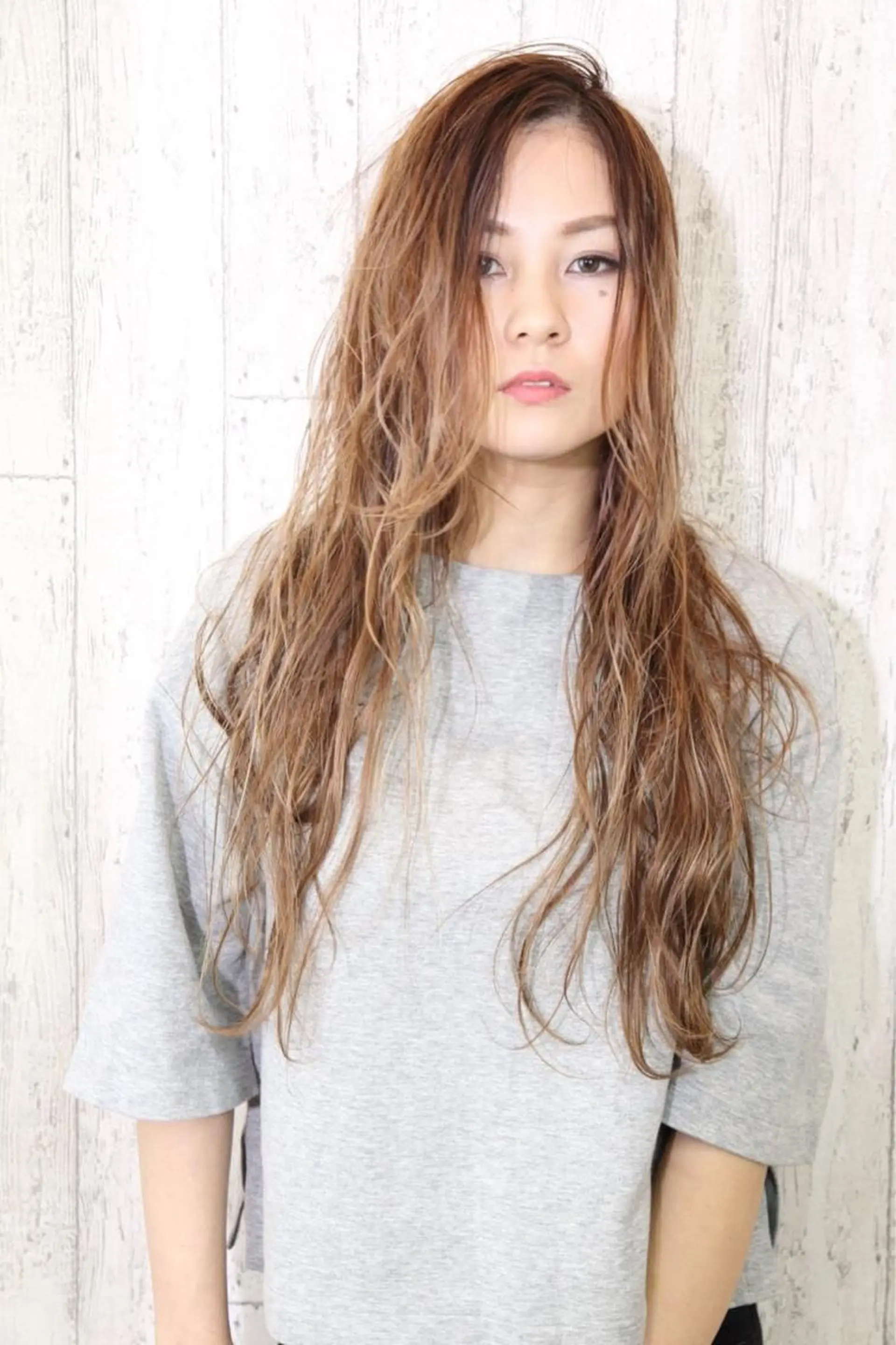 ロング カラー ケアブリーチ /髪質 改善/古橋圭史郎のヘアスタイル