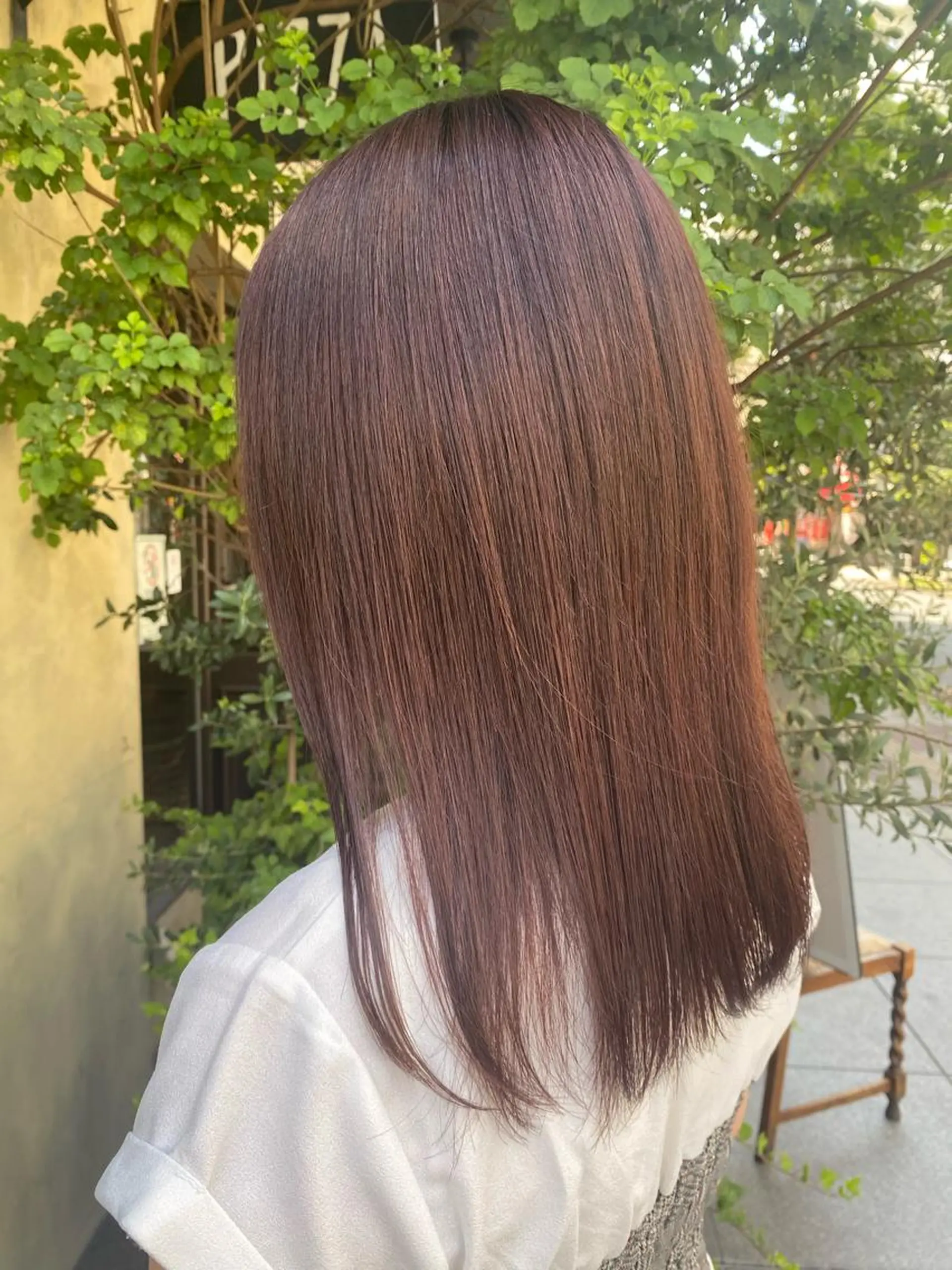 ロング カラー 酸スト/フェザー パーマ/三谷海斗のヘアスタイル